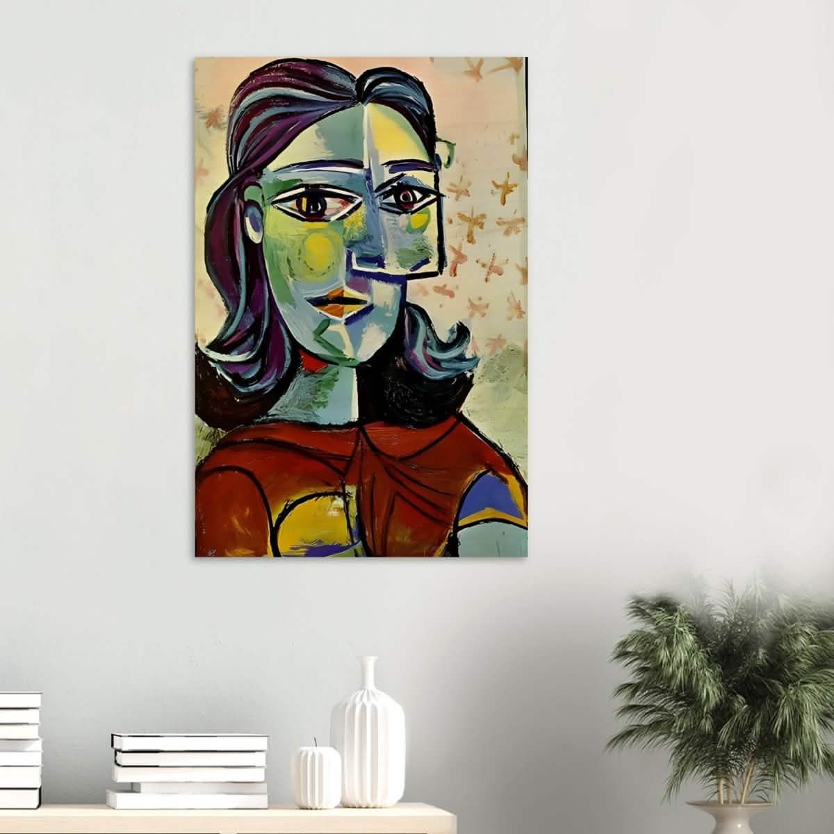 Cubism By Pablo Picasso 1939 - Wood Prints - 60x90 cm / 24x36″ - 20 mm