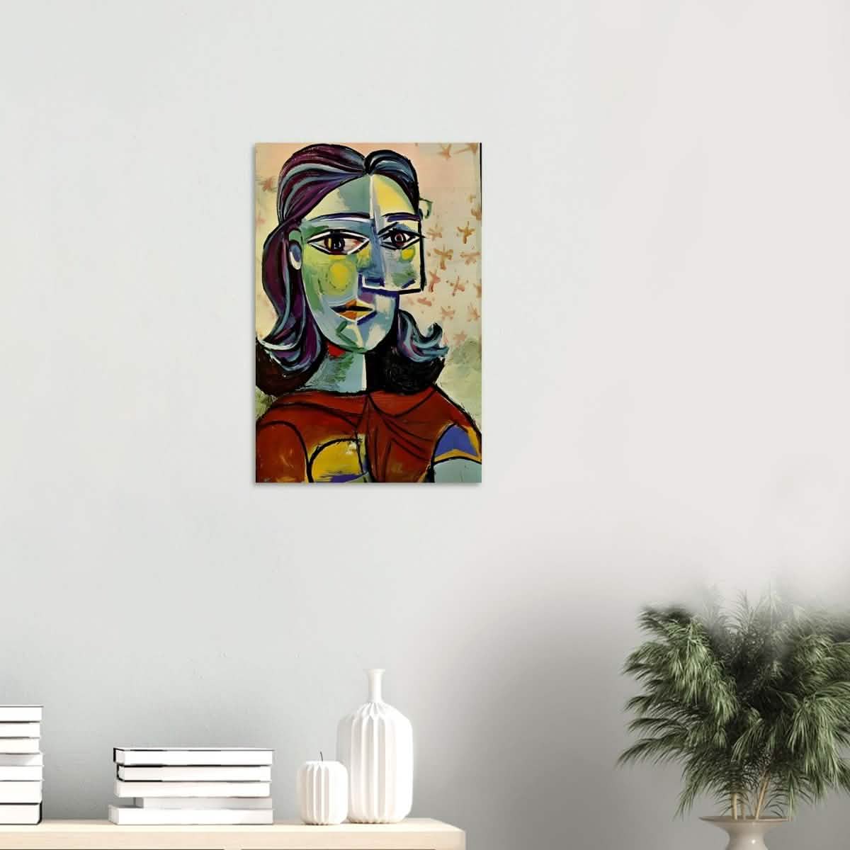 Cubism By Pablo Picasso 1939 - Wood Prints - 40x60 cm / 16x24″ - 20 mm