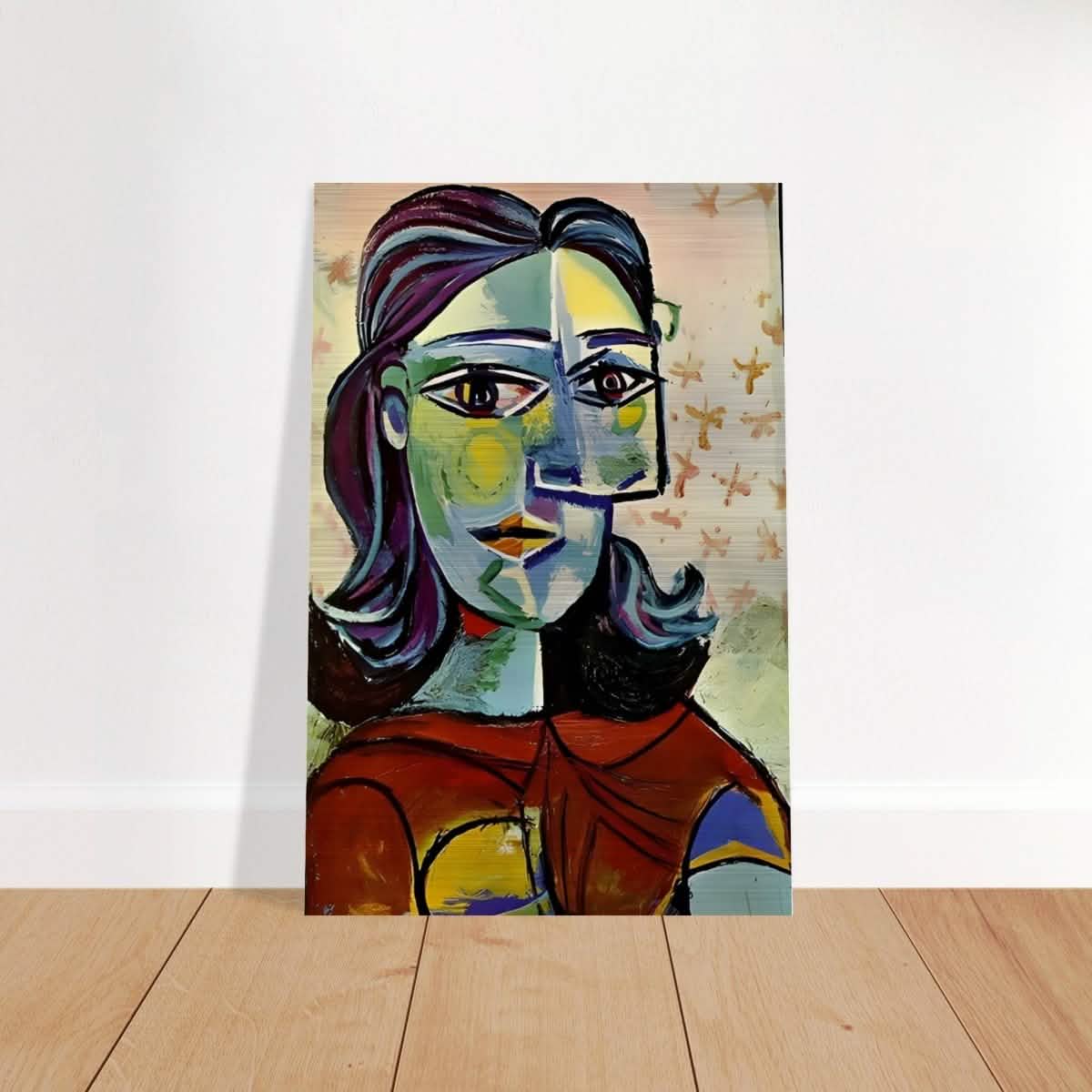 Cubism By Pablo Picasso 1939 - Brushed Aluminum Print - 40x60 cm / 16x24″ -