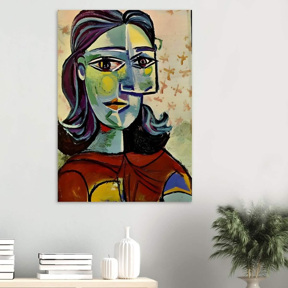Cubism By Pablo Picasso 1939 - Wood Prints - 70x100 cm / 28x40″ - 20 mm