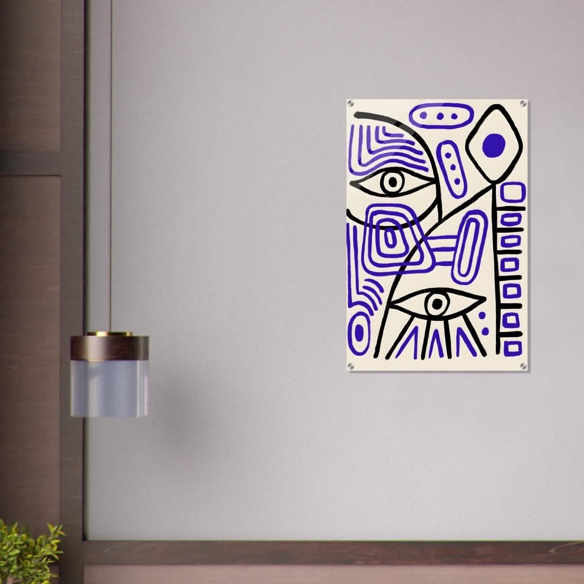 Cubism by Pablo Picasso - Acrylic Print - 60x90 cm / 24x36″ -