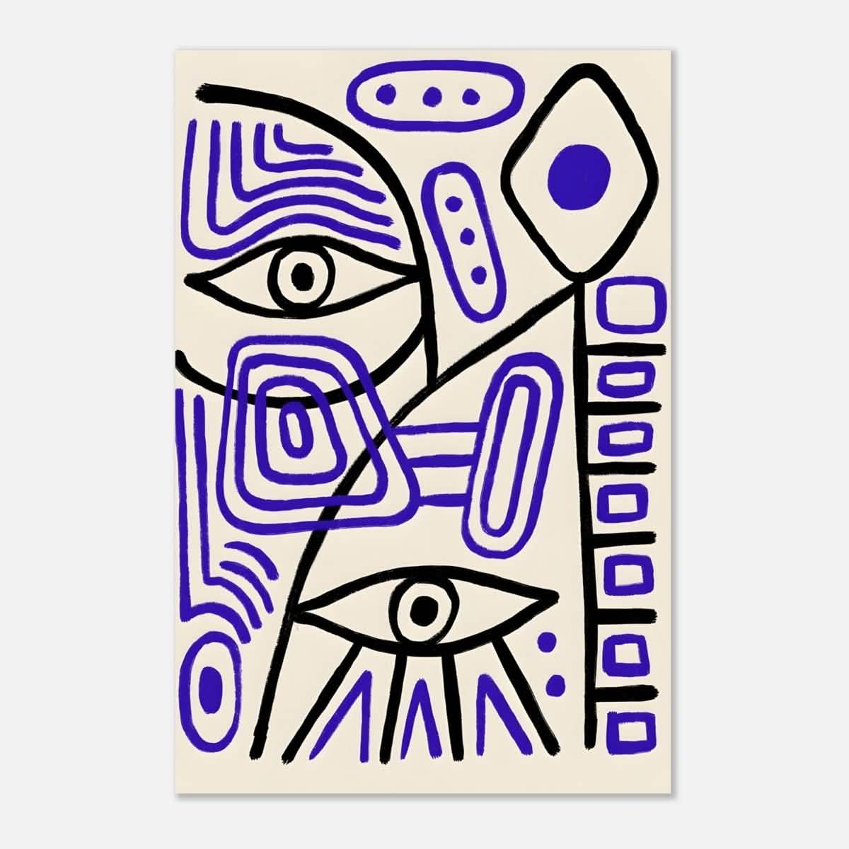 Cubism by Pablo Picasso - Aluminum Print - 40x60 cm / 16x24″ -
