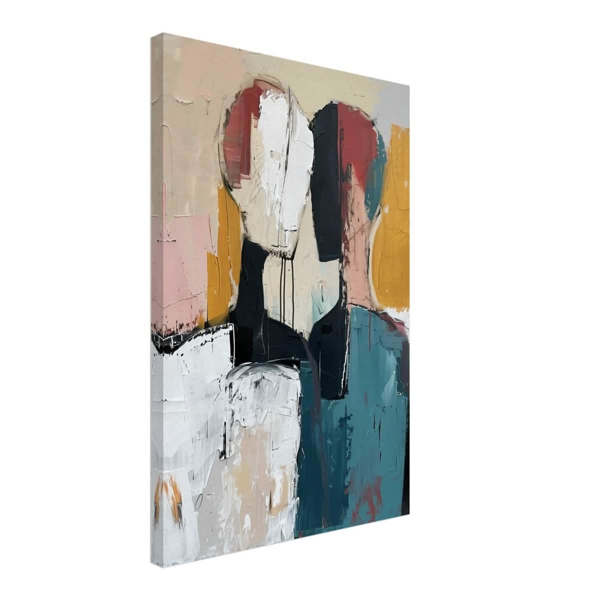 Da Vinci Abstract Art Wall art print | Abstract Expressionism - Canvas - 40x60 cm / 16x24″ -