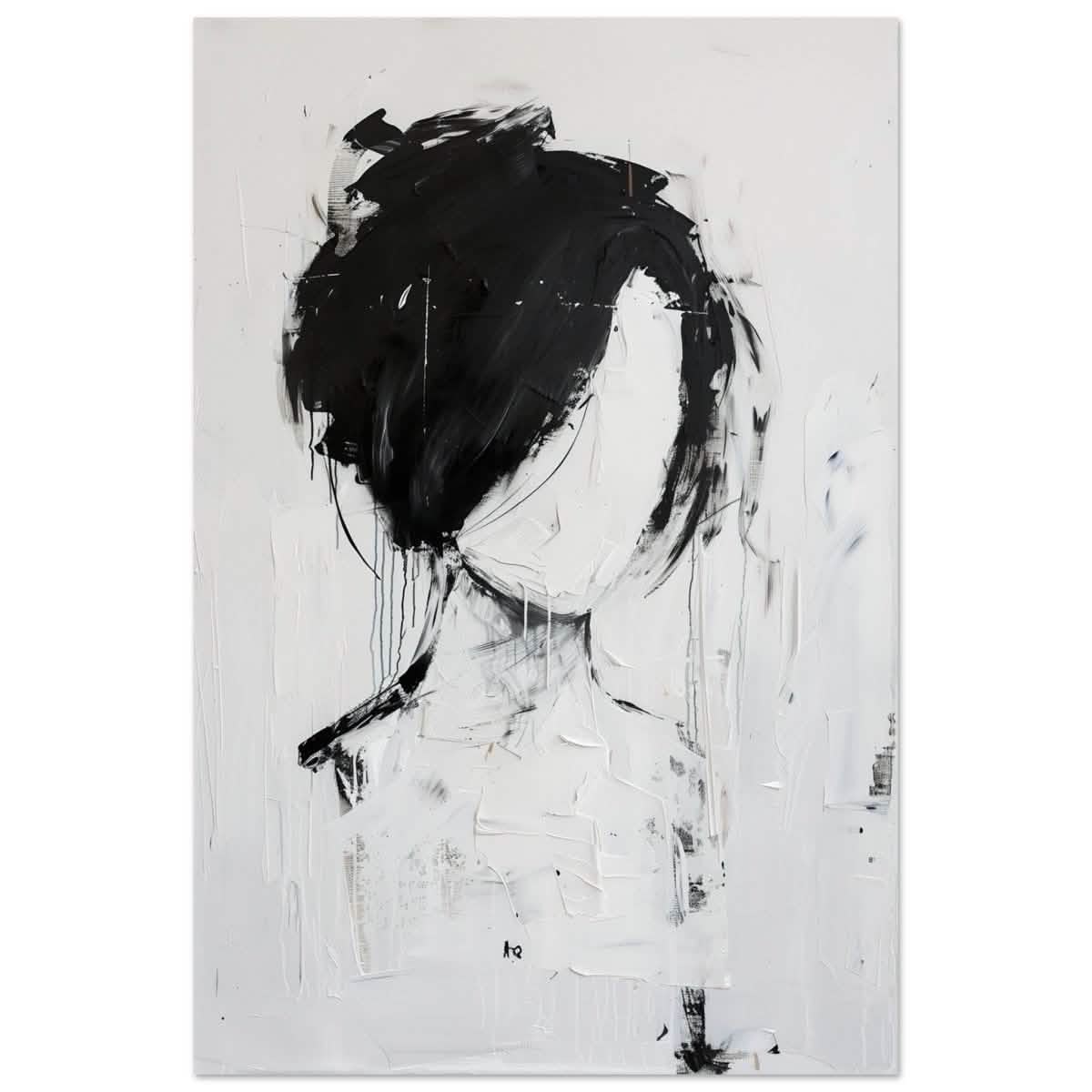 Da Vinci Abstract Art Wall art print | Abstract Expressionism - Aluminum Print - 50x75 cm / 20x30″ -