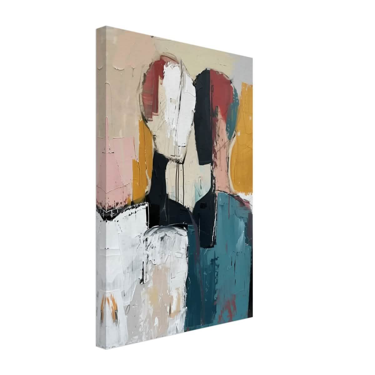 Da Vinci Abstract Art Wall art print | Abstract Expressionism - Canvas - 30x45 cm / 12x18″ -