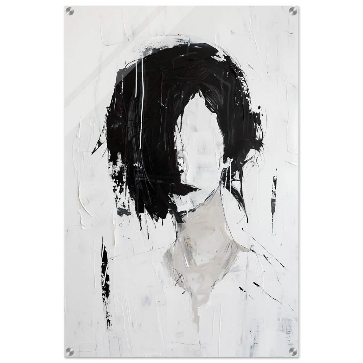 Da Vinci Abstract Art Wall art print | Abstract Expressionism - Acrylic Print - 60x90 cm / 24x36″ -