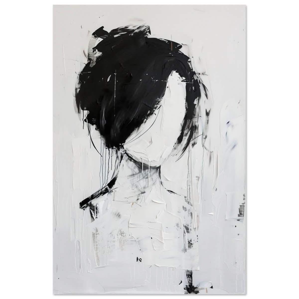 Da Vinci Abstract Art Wall art print | Abstract Expressionism - Aluminum Print - 60x90 cm / 24x36″ -