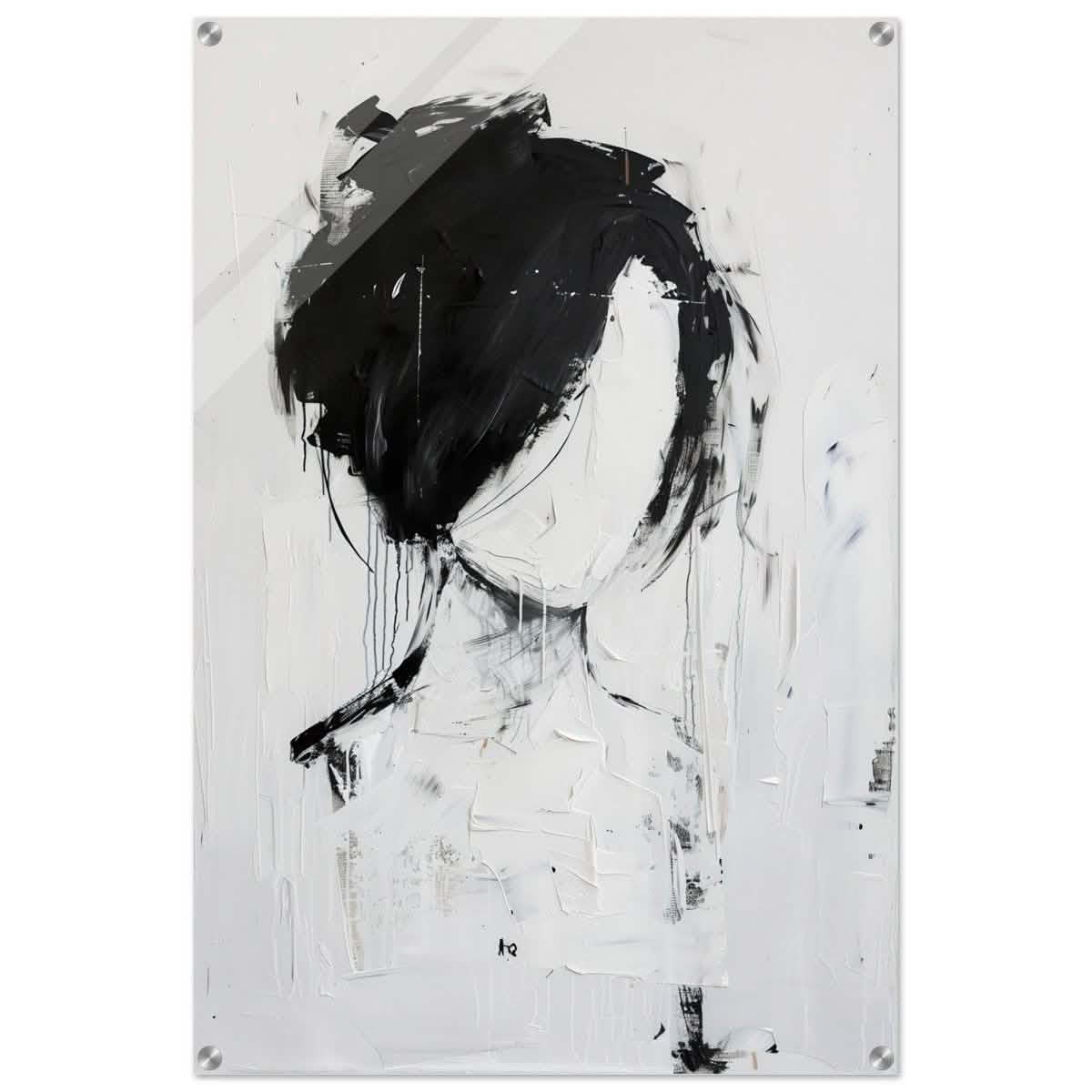 Da Vinci Abstract Art Wall art print | Abstract Expressionism - Acrylic Print - 60x90 cm / 24x36″ -