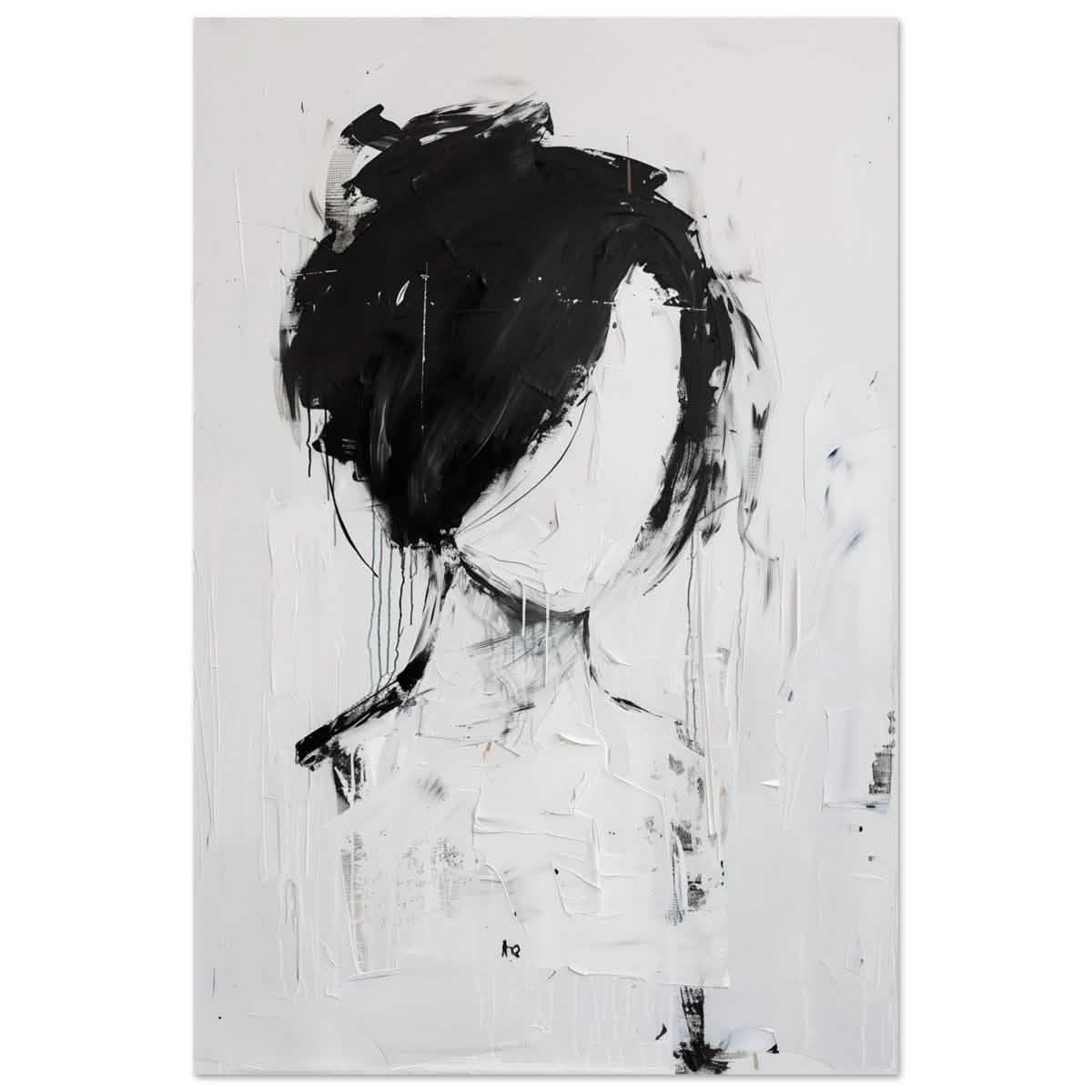 Da Vinci Abstract Art Wall art print | Abstract Expressionism - Aluminum Print - 30x45 cm / 12x18″ -