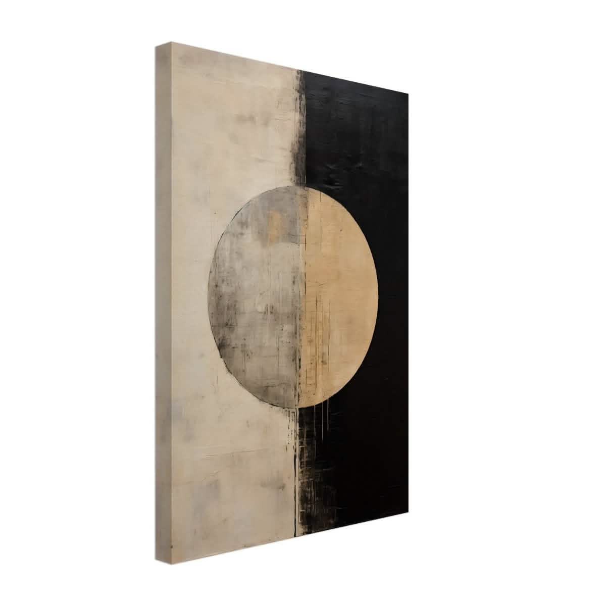 Da Vinci Abstract Art Wall art print | Abstract | Half Moon - Canvas - 30x45 cm / 12x18″ -