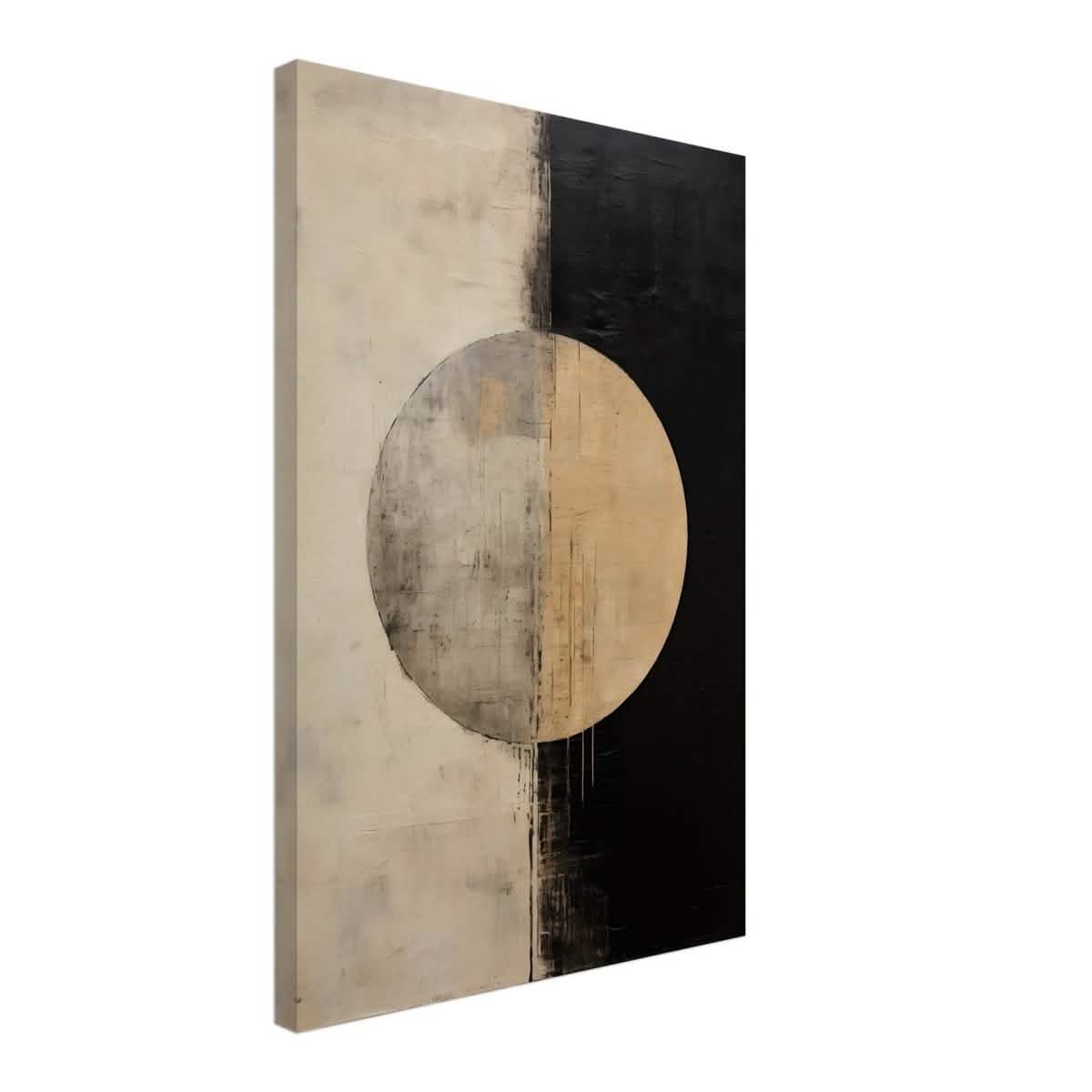 Da Vinci Abstract Art Wall art print | Abstract | Half Moon - Canvas - 40x60 cm / 16x24″ -