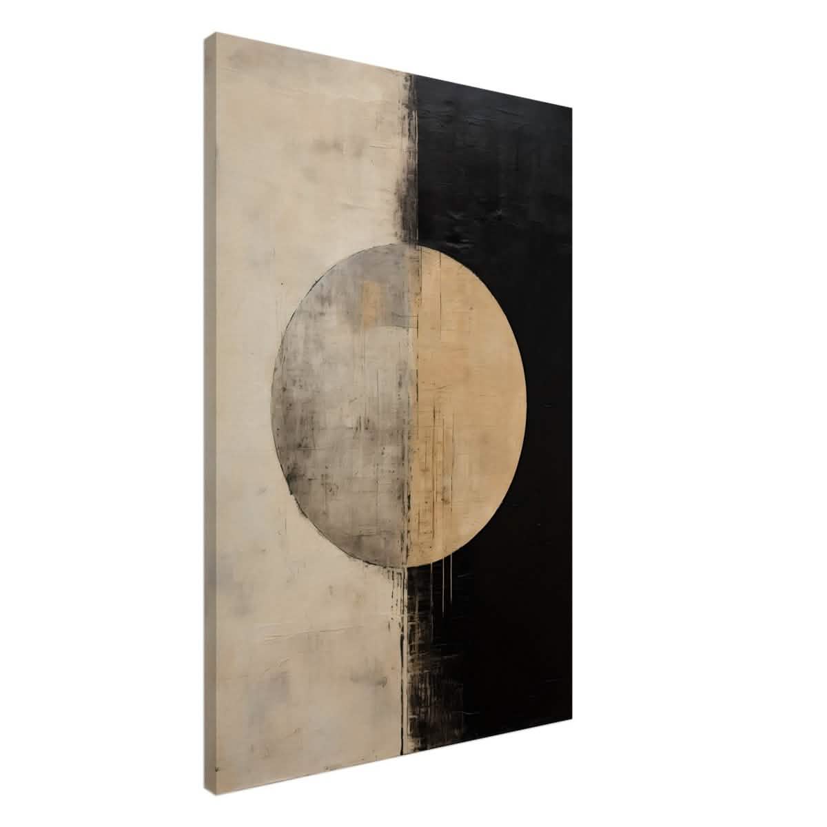 Da Vinci Abstract Art Wall art print | Abstract | Half Moon - Canvas - 60x90 cm / 24x36″ -