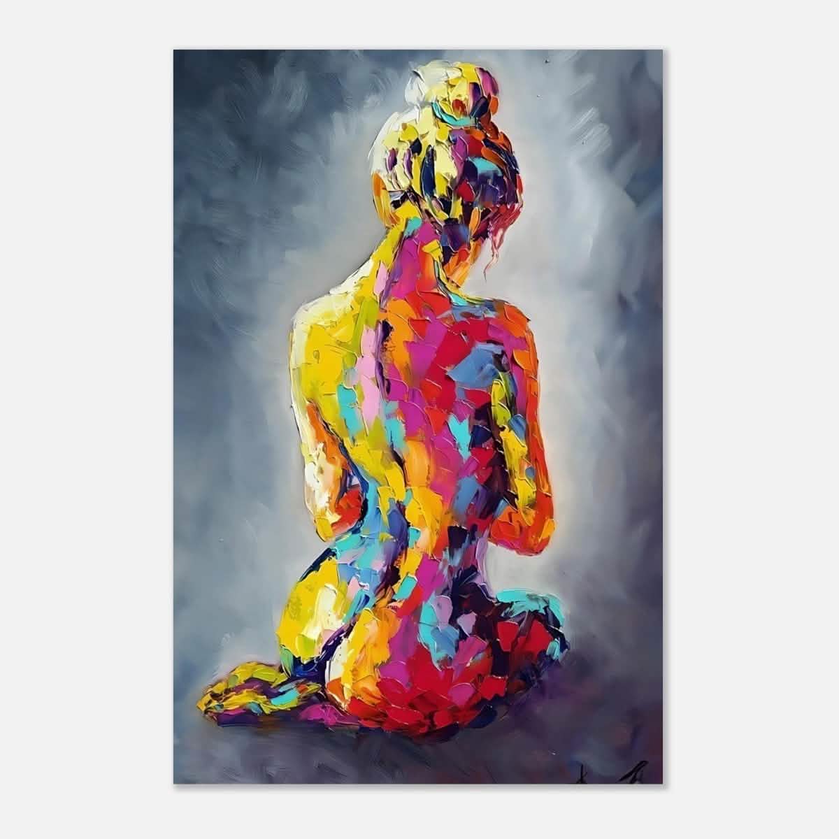 Da Vinci Abstract Art Wall art print | Abstract | Modern art - Aluminum Print - 30x45 cm / 12x18″ -