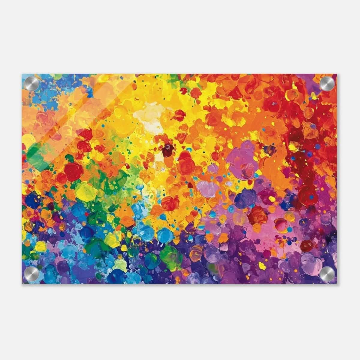 Da Vinci Abstract Art Wall art print | Abstract | Modern - Acrylic Print - 30x45 cm / 12x18″ -