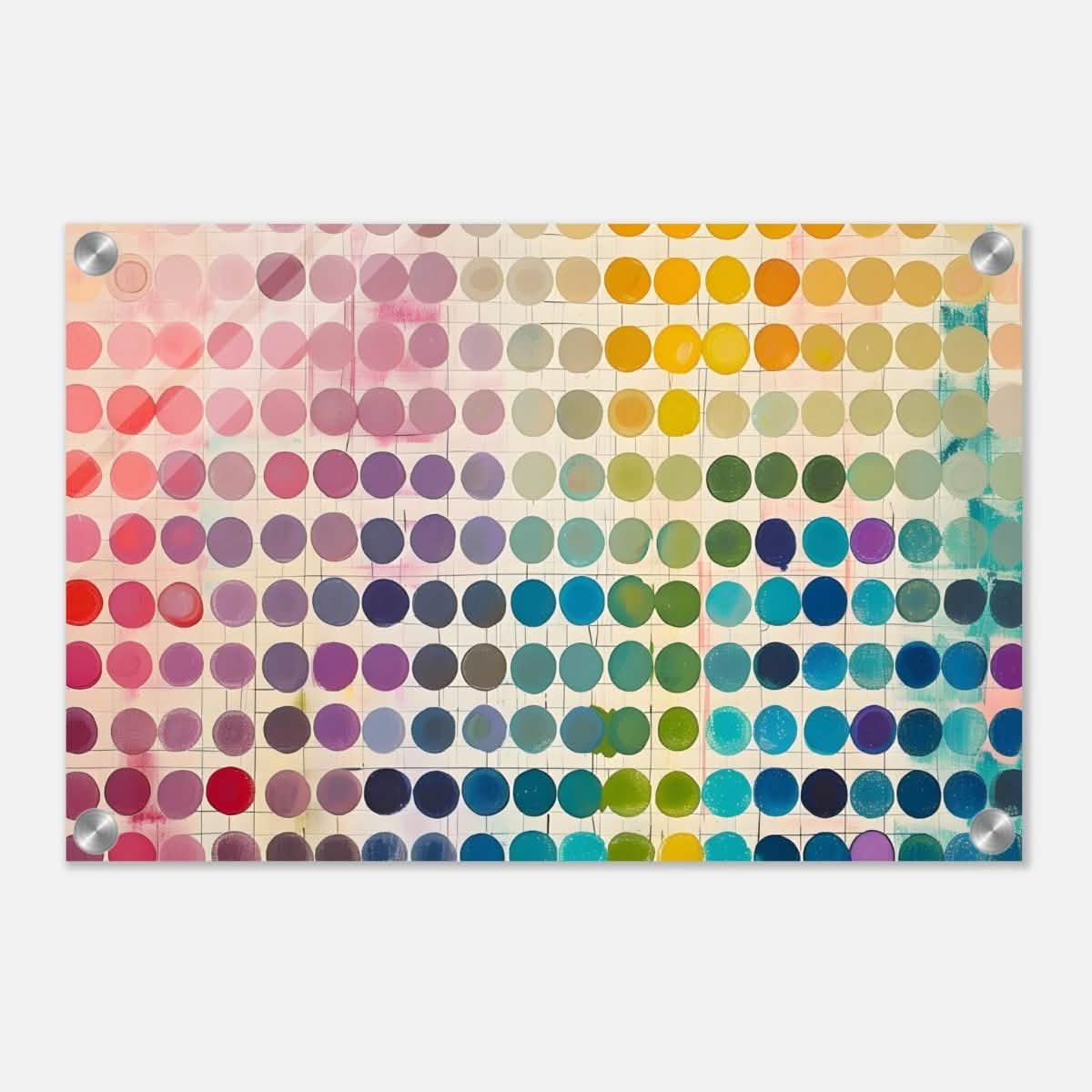 Da Vinci Abstract Art Wall art print | Abstract - Acrylic Print - 30x45 cm / 12x18″ -