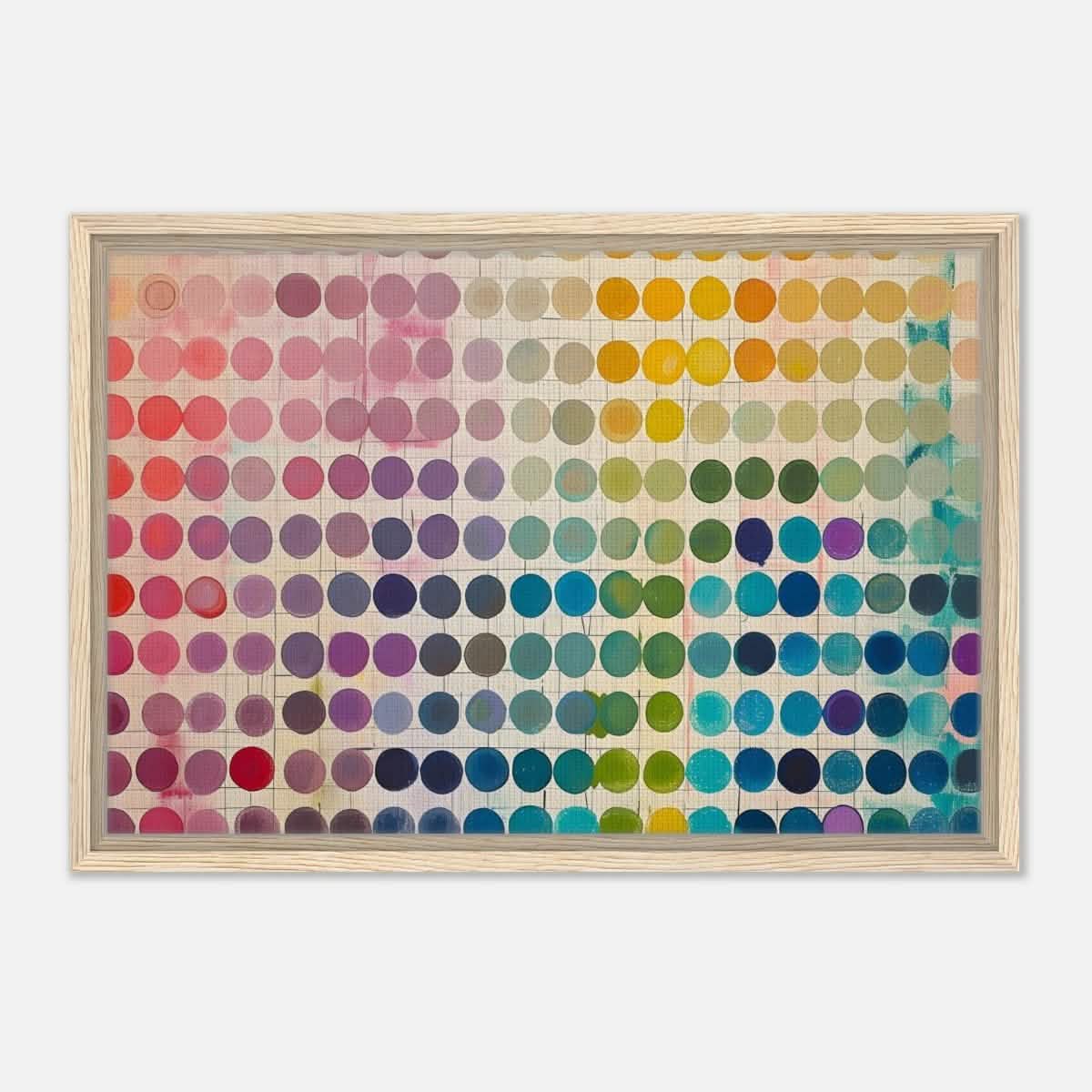 Da Vinci Abstract Art Wall art print | Abstract - Acrylic Print - 30x45 cm / 12x18″ -