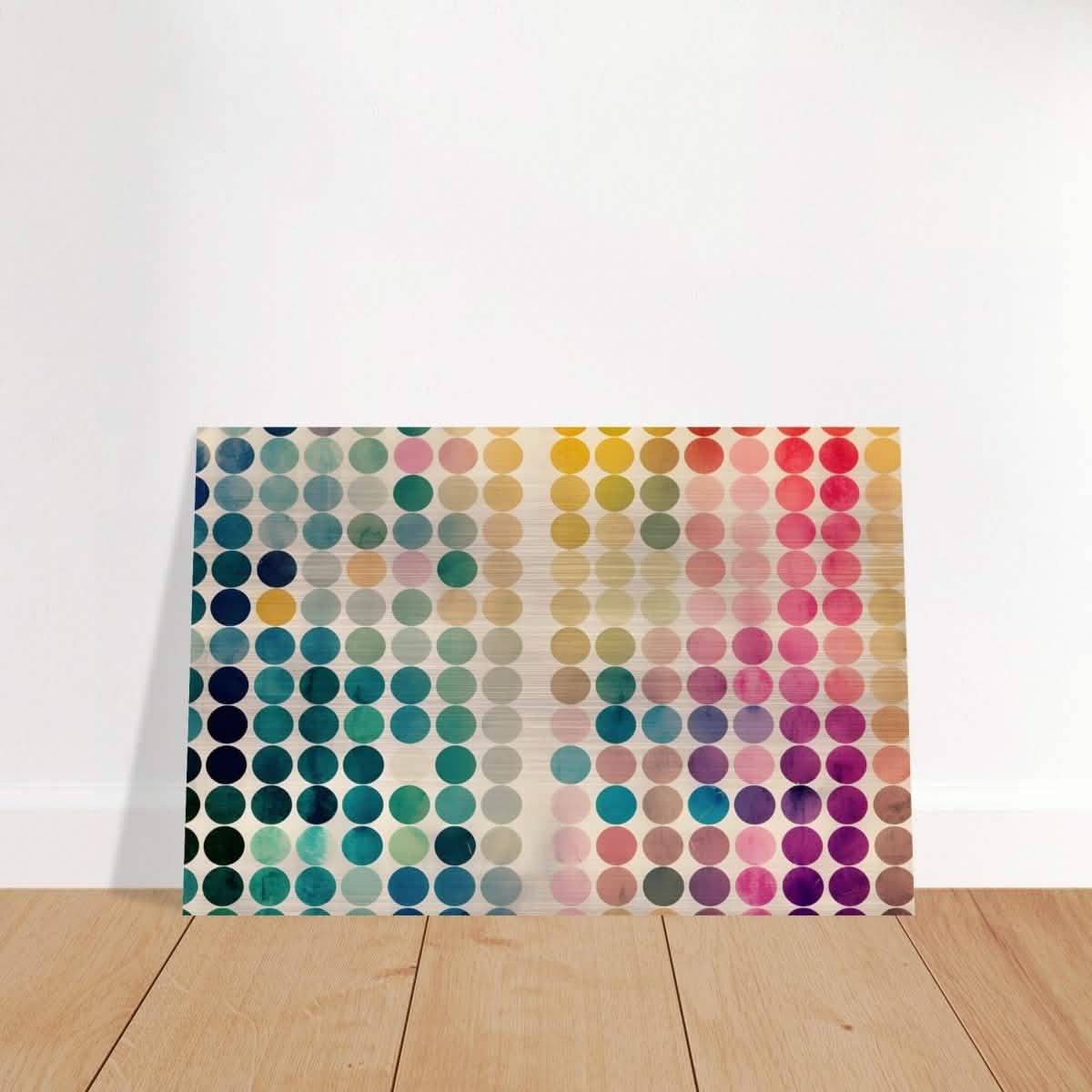 Da Vinci Abstract Art Wall art print | Abstract - Brushed Aluminum Print - 30x45 cm / 12x18″ -