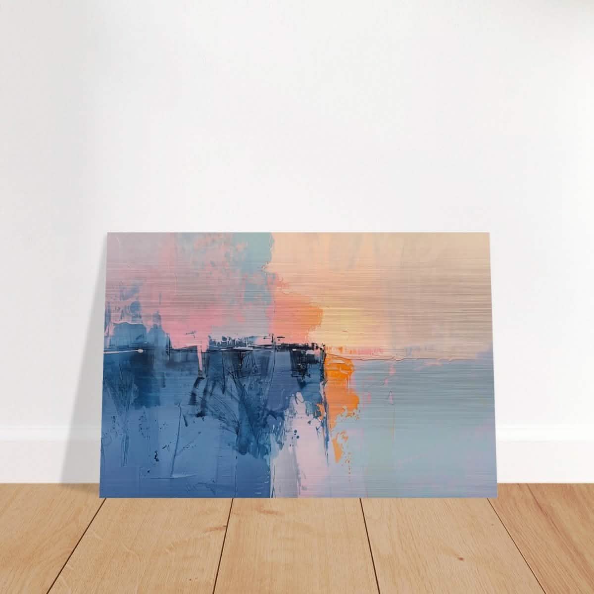 Da Vinci Abstract Art Wall art print | Abstract - Brushed Aluminum Print - 30x45 cm / 12x18″ -