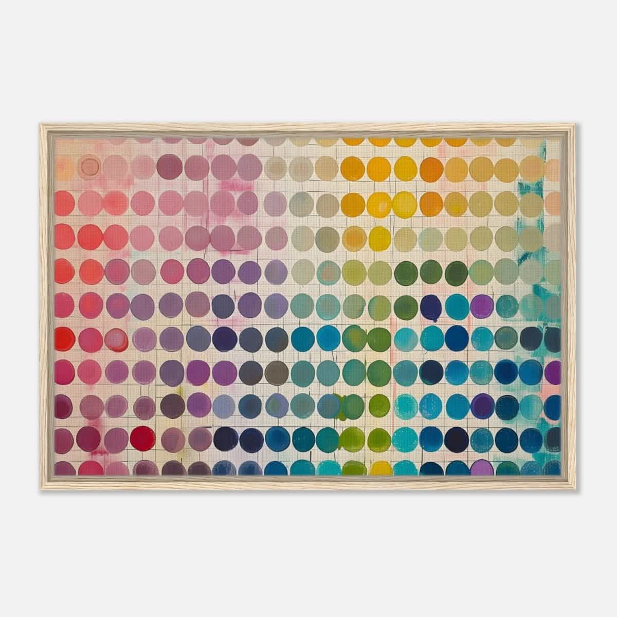 Da Vinci Abstract Art Wall art print | Abstract - Brushed Aluminum Print - 30x45 cm / 12x18″ -