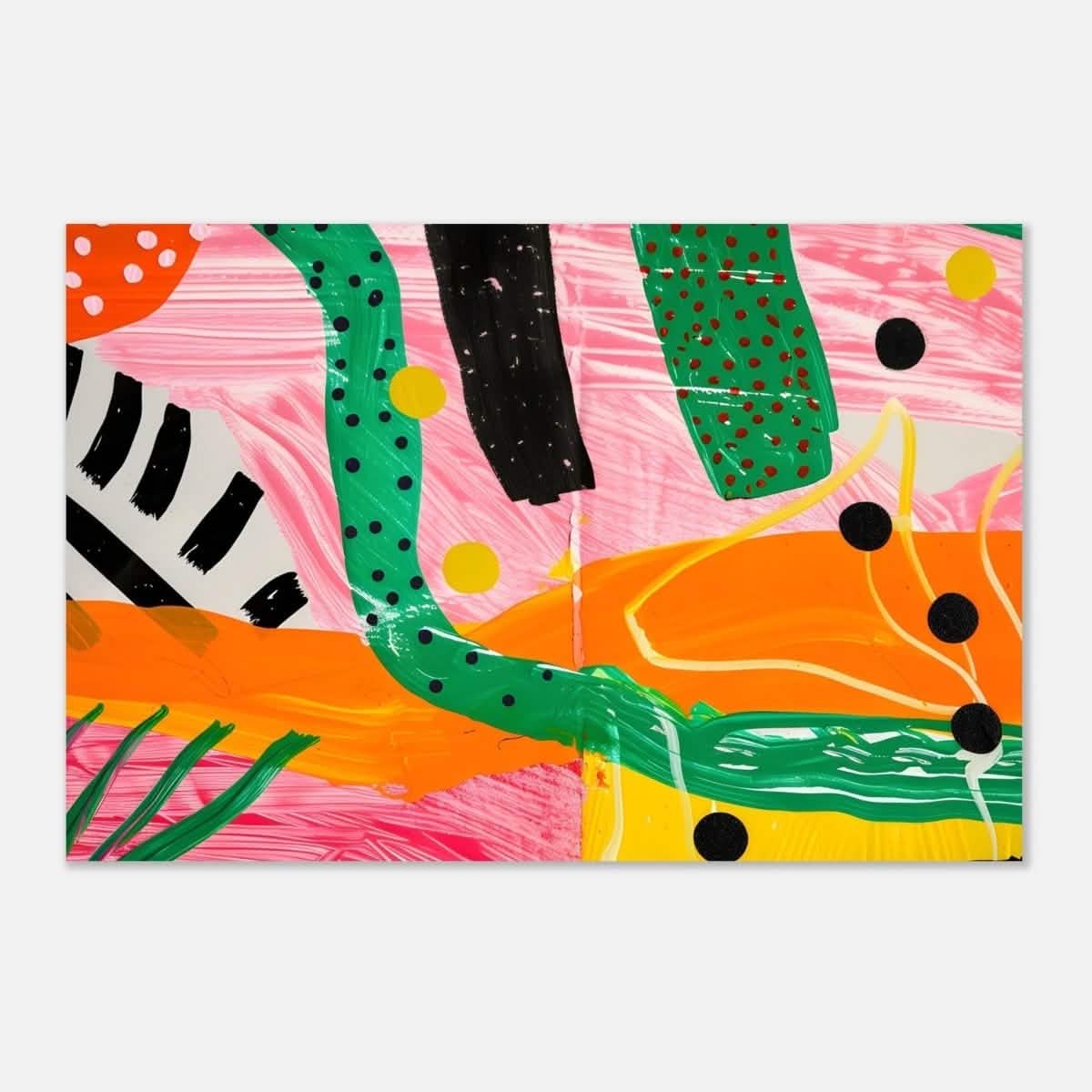 Da Vinci Abstract Art Wall art print | Abstract - Aluminum Print - 30x45 cm / 12x18″ -