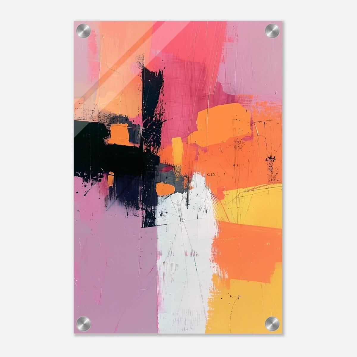 Da Vinci Abstract Art Wall art print | Abstract - Acrylic Print - 30x45 cm / 12x18″ -