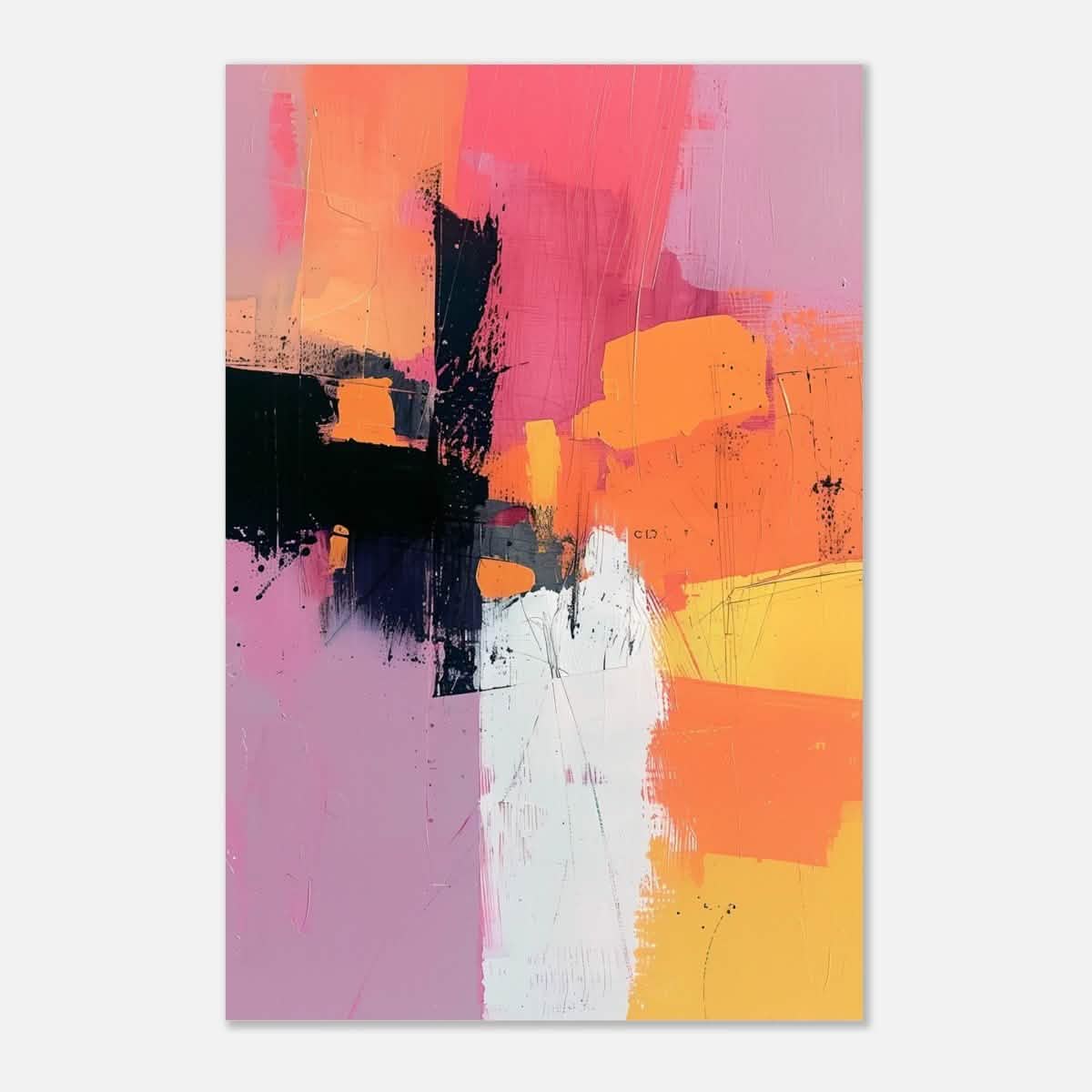 Da Vinci Abstract Art Wall art print | Abstract - Aluminum Print - 30x45 cm / 12x18″ -