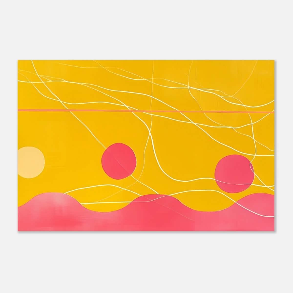 Da Vinci Abstract Art Wall art print | Abstract - Aluminum Print - 30x45 cm / 12x18″ -