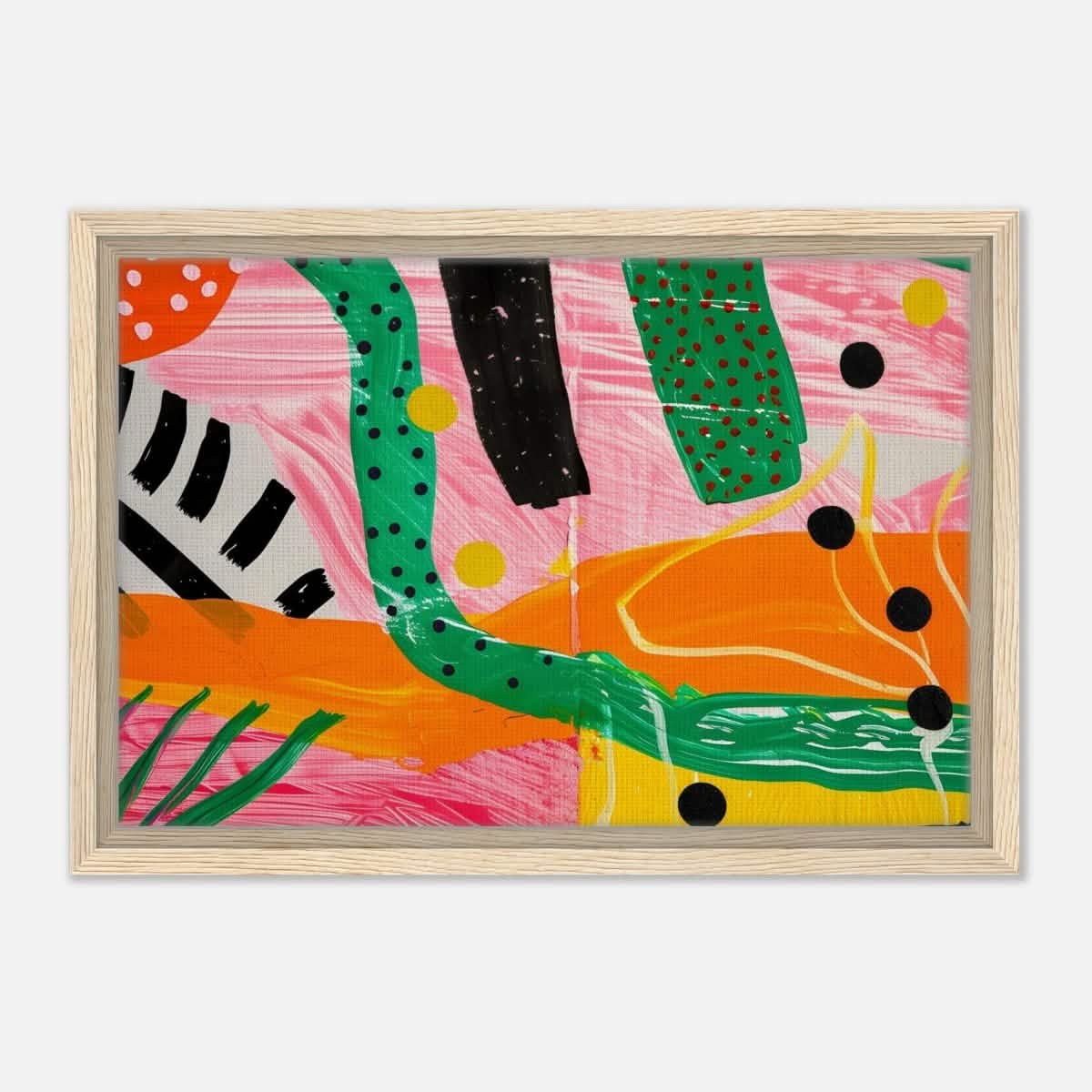 Da Vinci Abstract Art Wall art print | Abstract - Acrylic Print - 30x45 cm / 12x18″ -