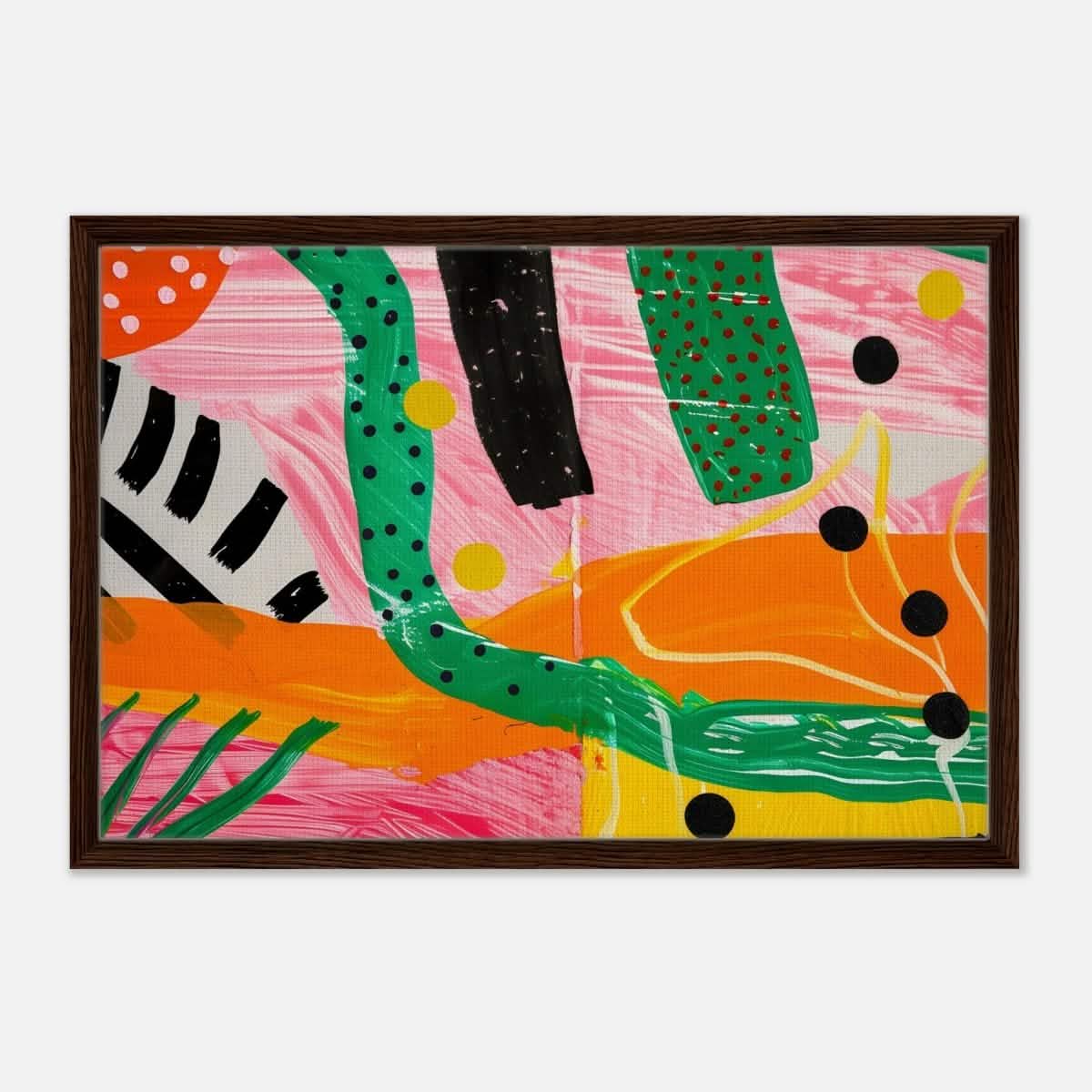 Da Vinci Abstract Art Wall art print | Abstract - Acrylic Print - 30x45 cm / 12x18″ -