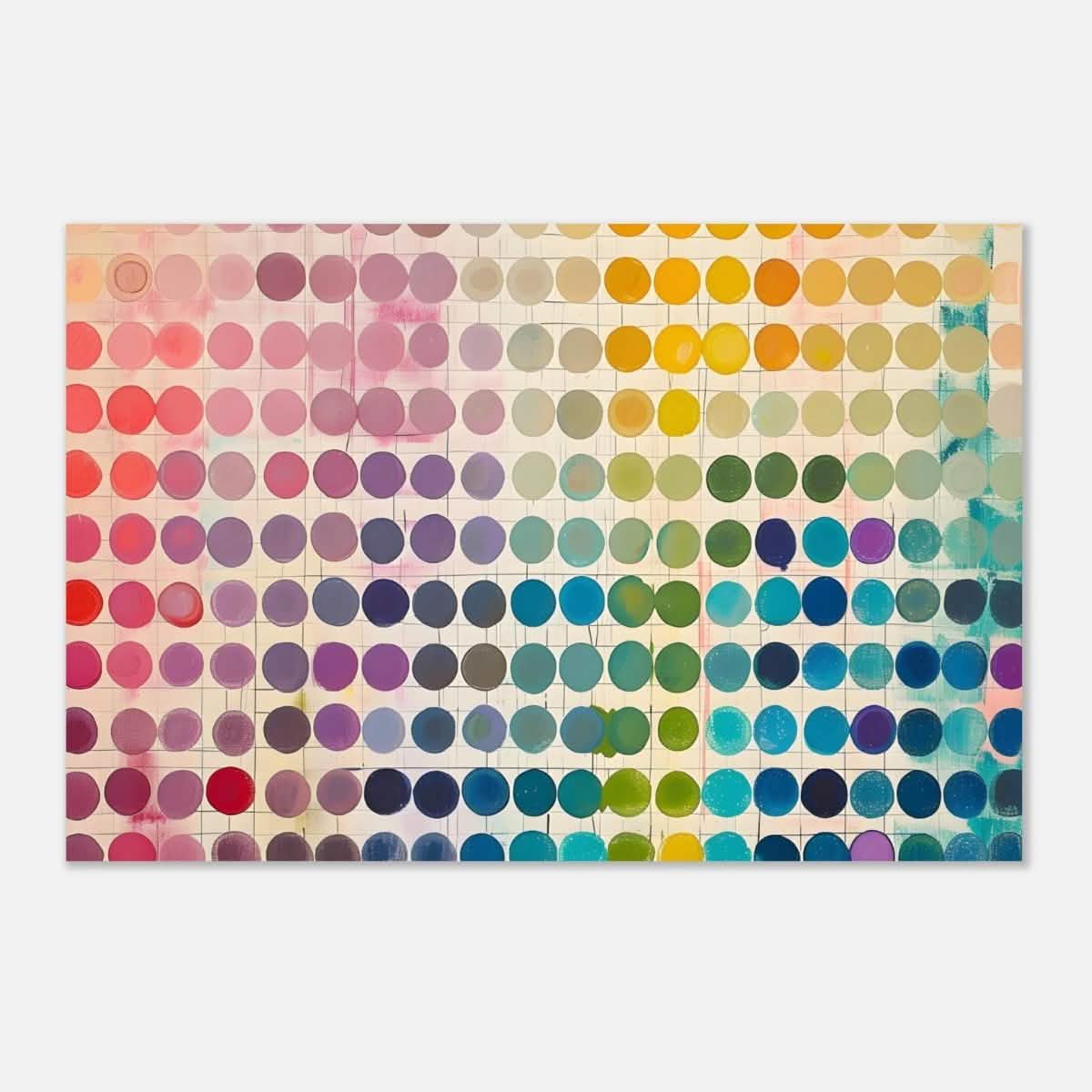 Da Vinci Abstract Art Wall art print | Abstract - Aluminum Print - 30x45 cm / 12x18″ -