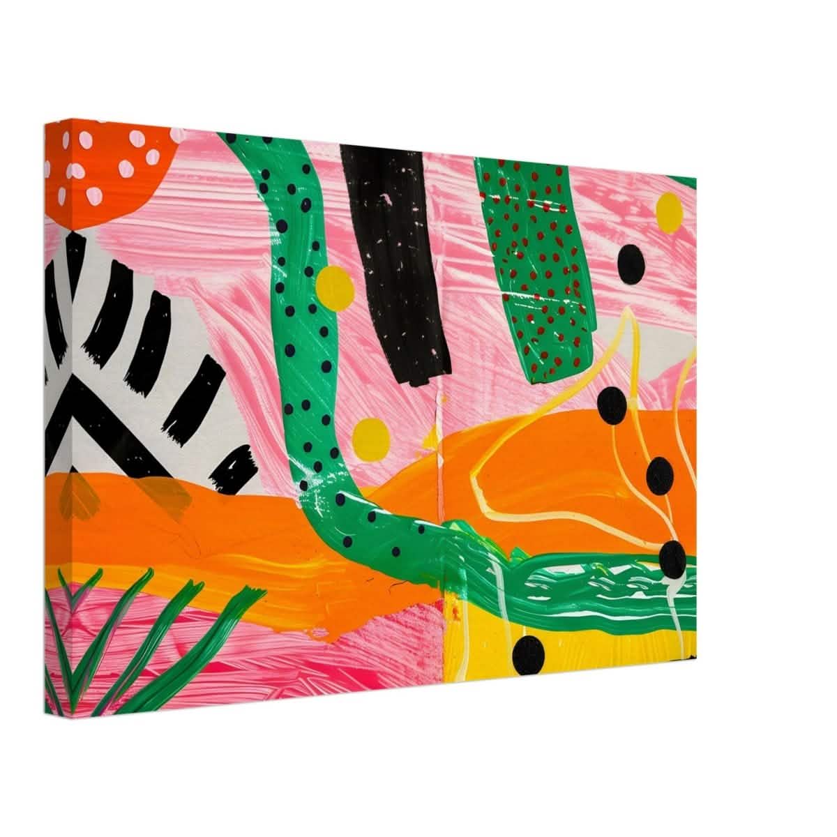 Da Vinci Abstract Art Wall art print | Abstract - Canvas - 30x45 cm / 12x18″ -