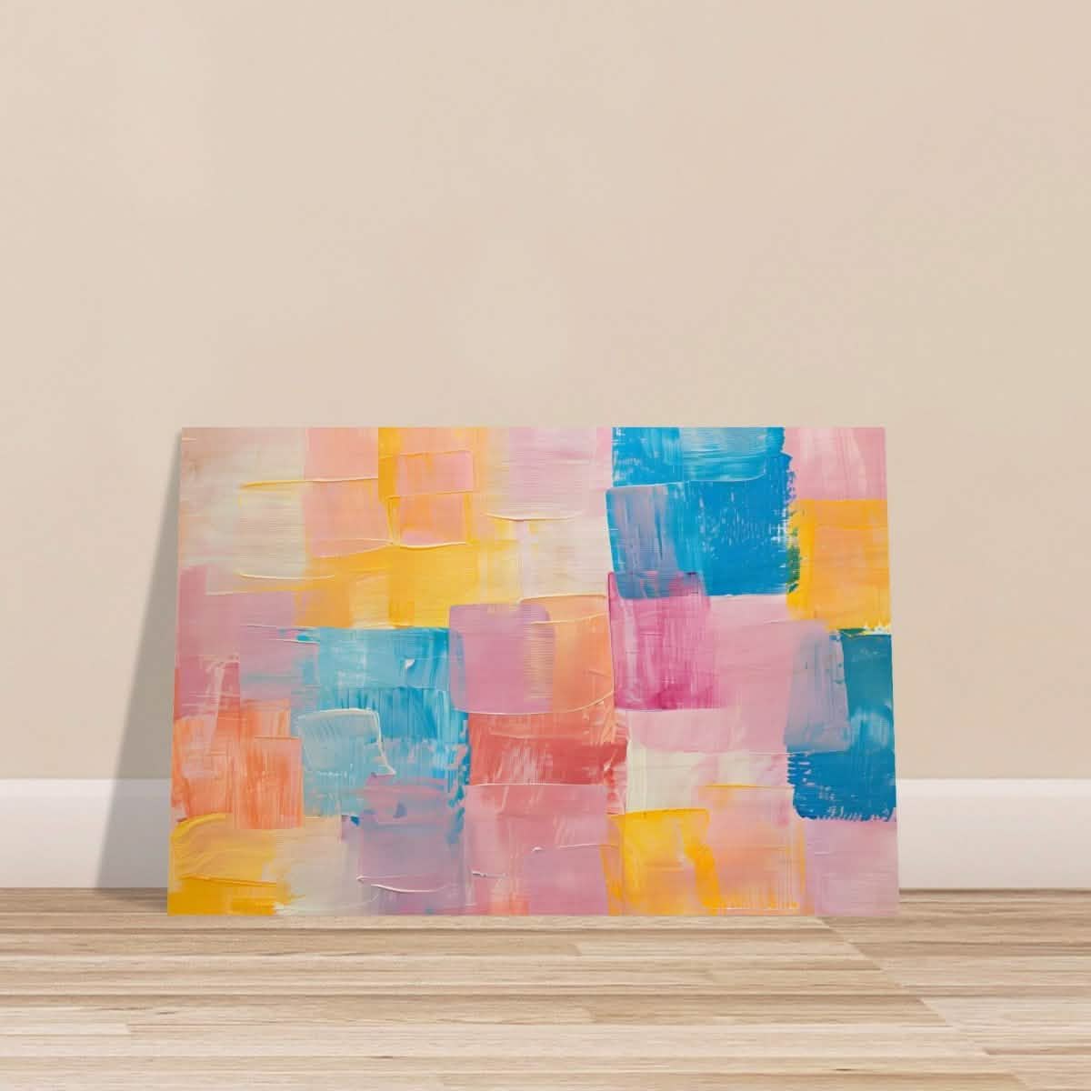 Da Vinci Abstract Art Wall art print | Abstract - Wood Prints - 50x75 cm / 20x30″ -