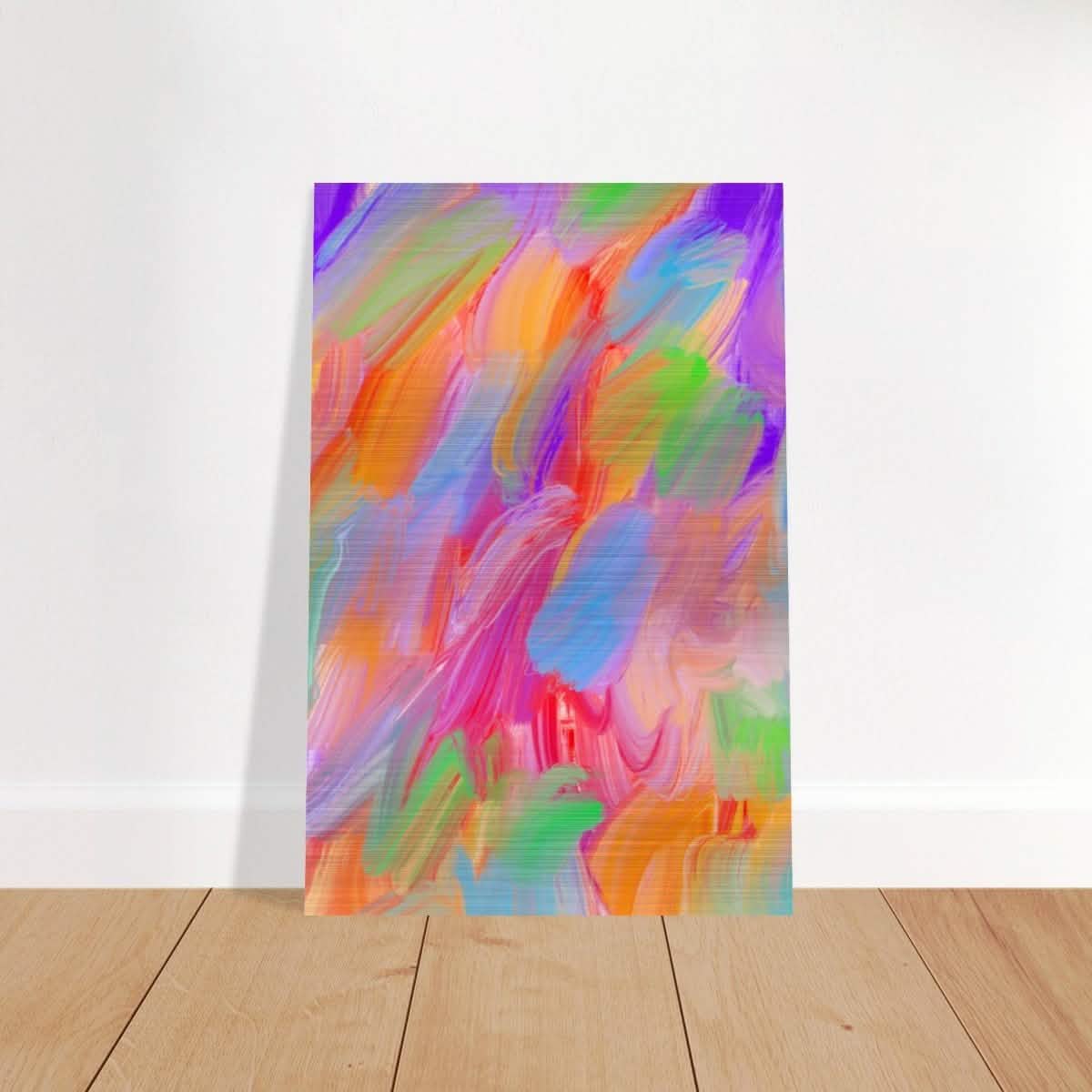 Da Vinci Abstract Art Wall art print - Brushed Aluminum Print - 30x45 cm / 12x18″ -