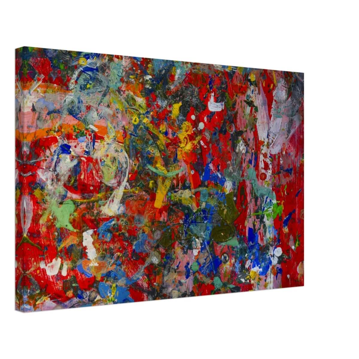 Da Vinci Abstract Art Wall art print - Canvas - 40x60 cm / 16x24″ -