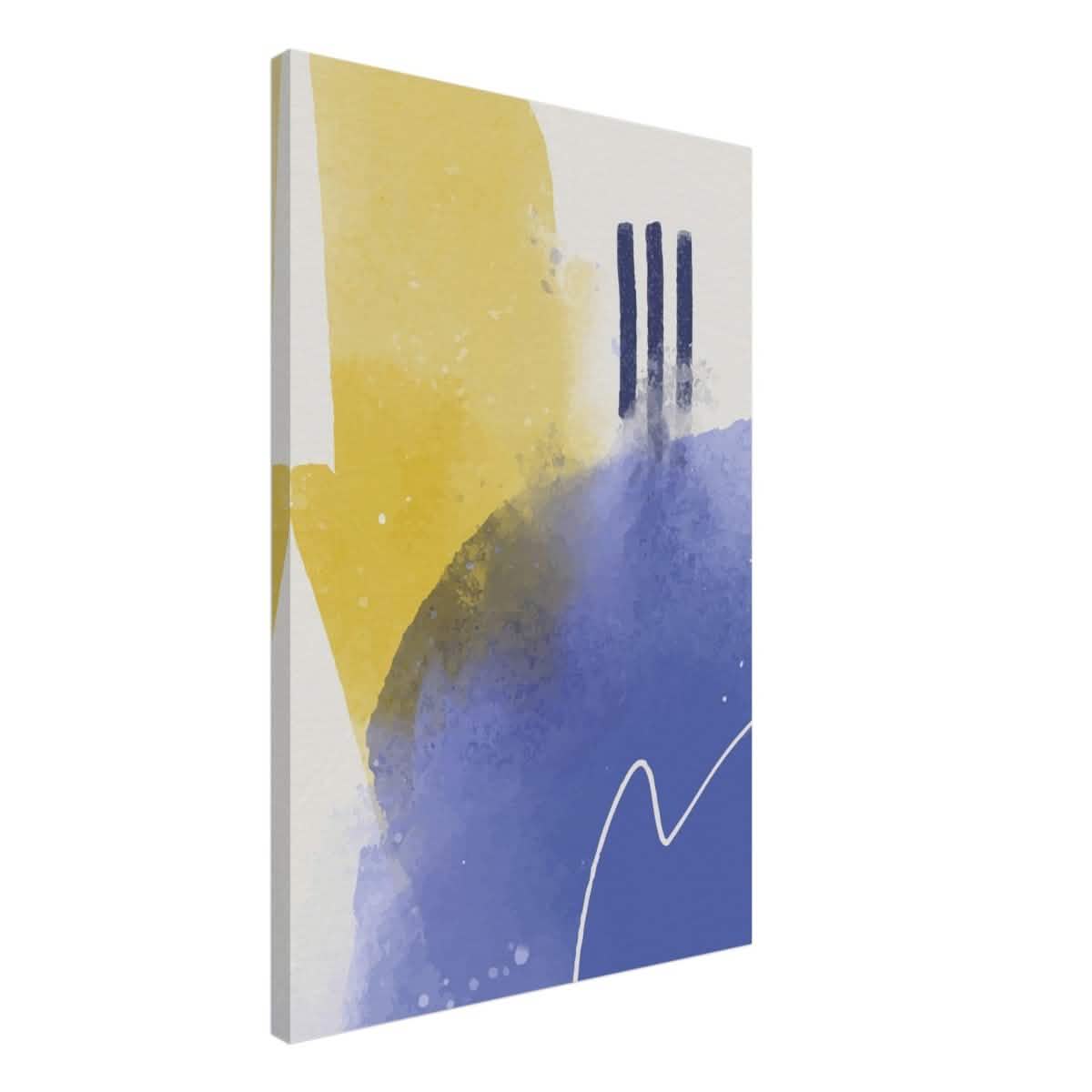 Da Vinci Abstract Art Wall art print - Canvas - 50x75 cm / 20x30″ -