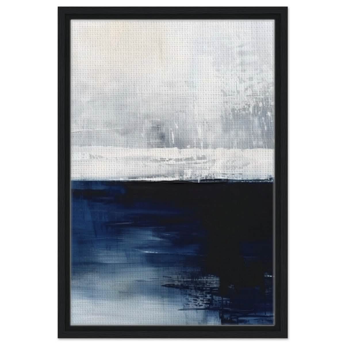 Da Vinci Abstract Art Wall art print - Framed Canvas - 40x60 cm / 16x24″ - Black frame