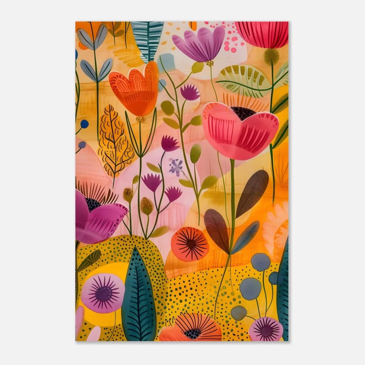 Da Vinci Abstract Art | wall art print - Aluminum Print - 40x60 cm / 16x24″ -