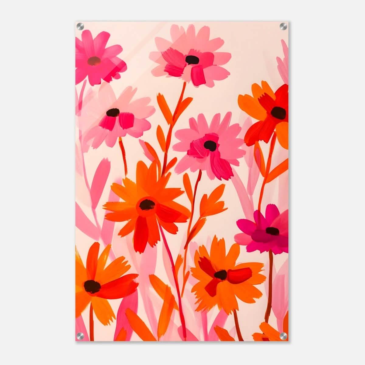 Da Vinci Abstract Art wall art print - Acrylic Print - 60x90 cm / 24x36″ -