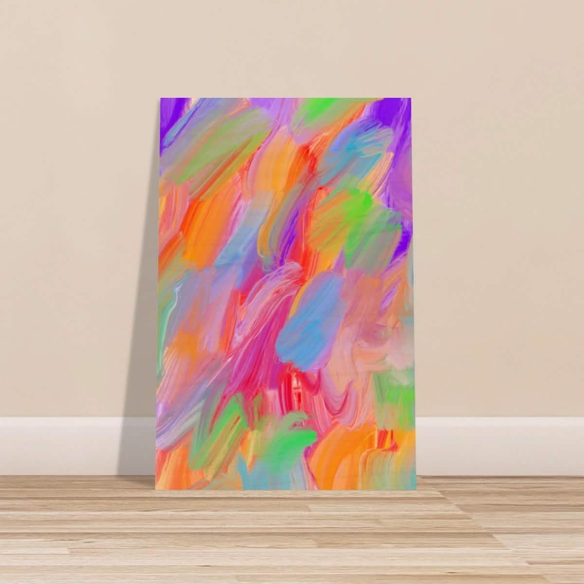 Da Vinci Abstract Art Wall art print - Wood Prints - 50x75 cm / 20x30″ -