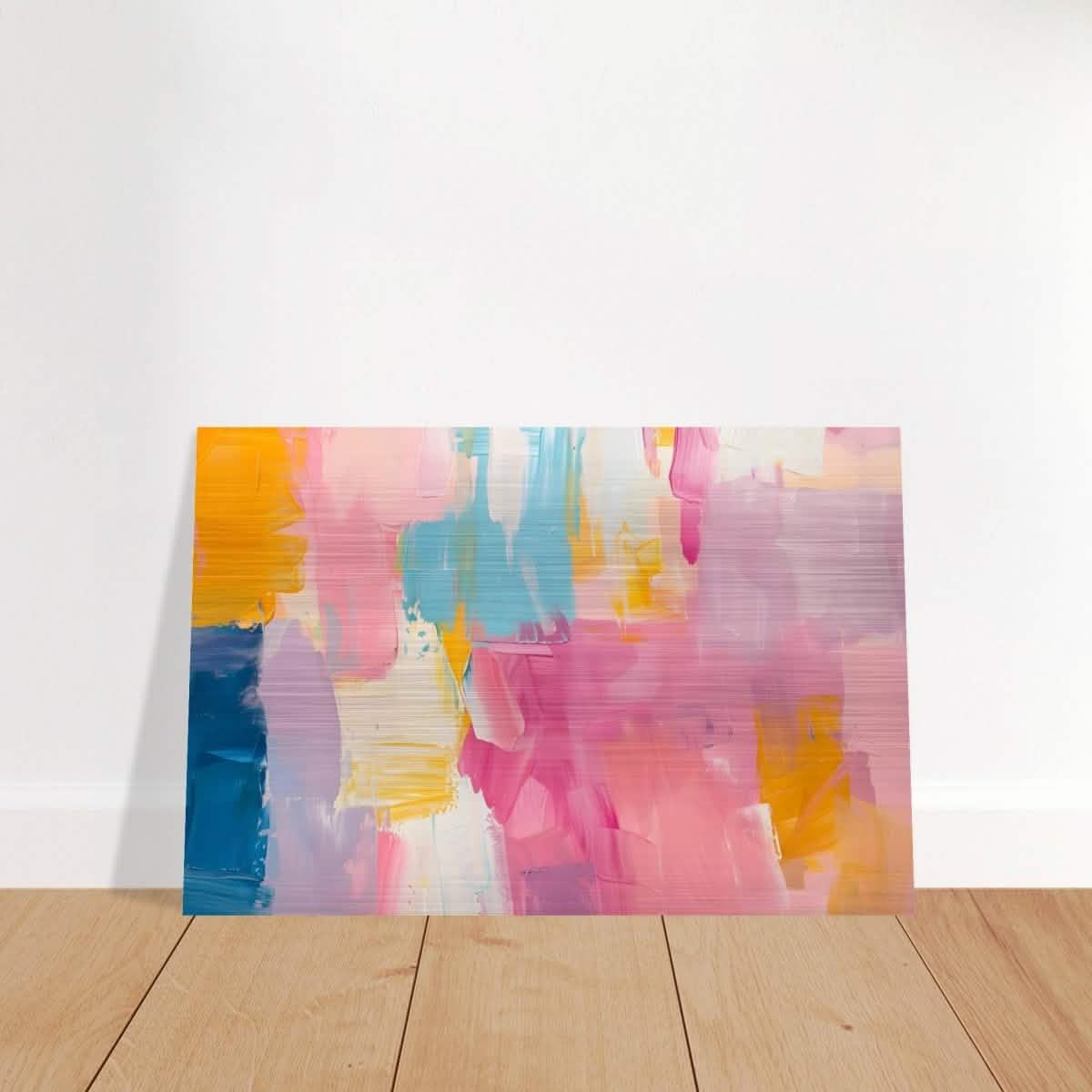 Da Vinci Abstract Art Wall art print - Brushed Aluminum Print - 30x45 cm / 12x18″ -