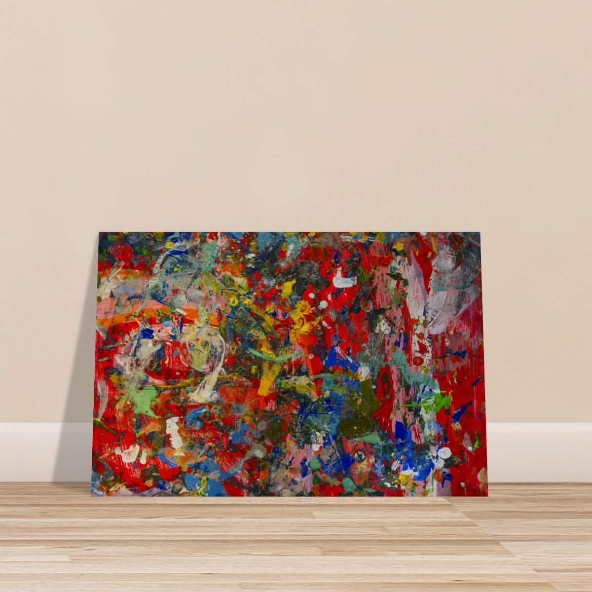 Da Vinci Abstract Art Wall art print - Wood Prints - 40x60 cm / 16x24″ -