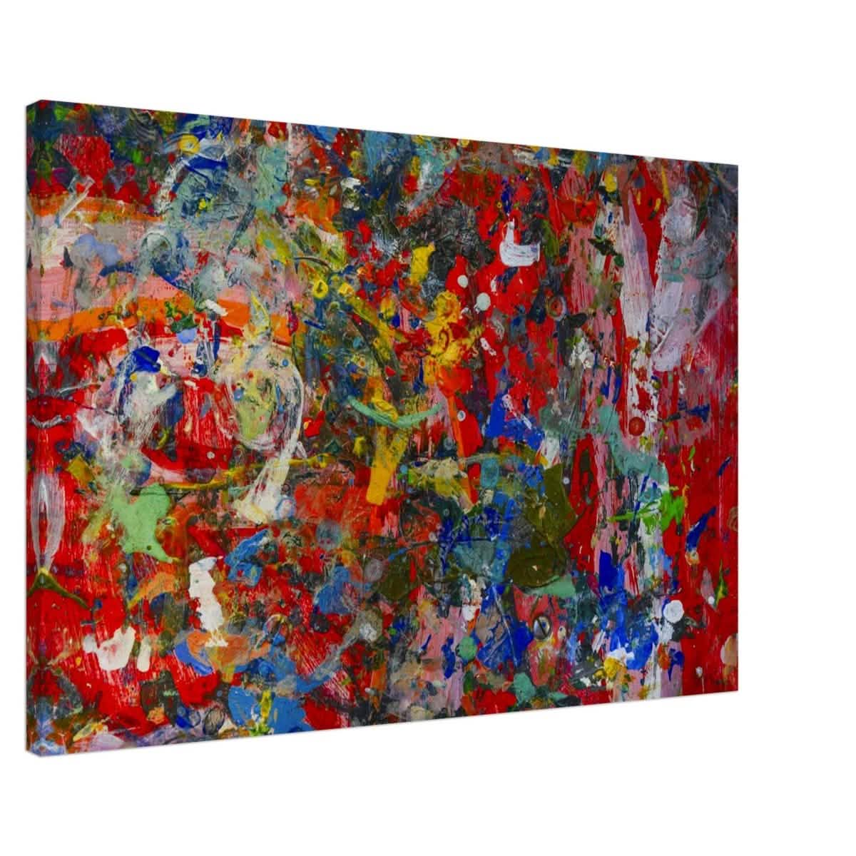 Da Vinci Abstract Art Wall art print - Canvas - 60x90 cm / 24x36″ -