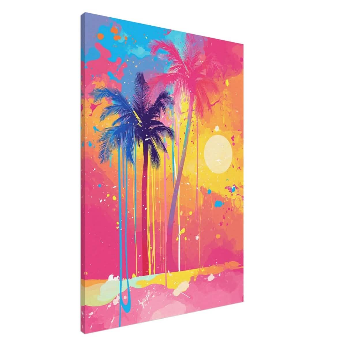 Da Vinci Abstract Art Wall art print - Canvas - 70x100 cm / 28x40″ -