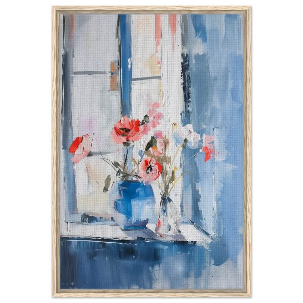 Da Vinci Abstract art wall art print - Framed Canvas - 60x90 cm / 24x36″ - Wood frame