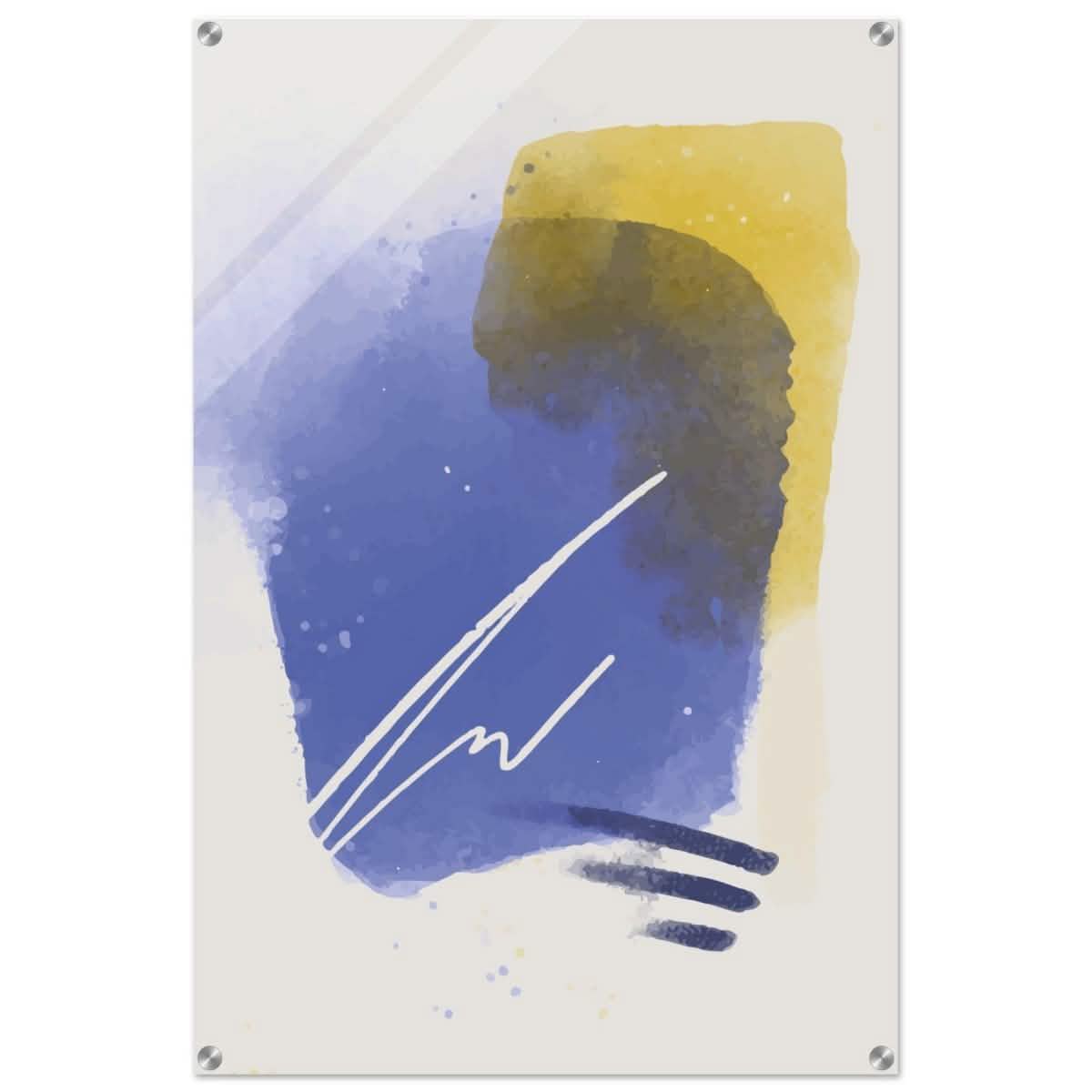 Da Vinci Abstract Art Wall art print - Acrylic Print - 60x90 cm / 24x36″ -