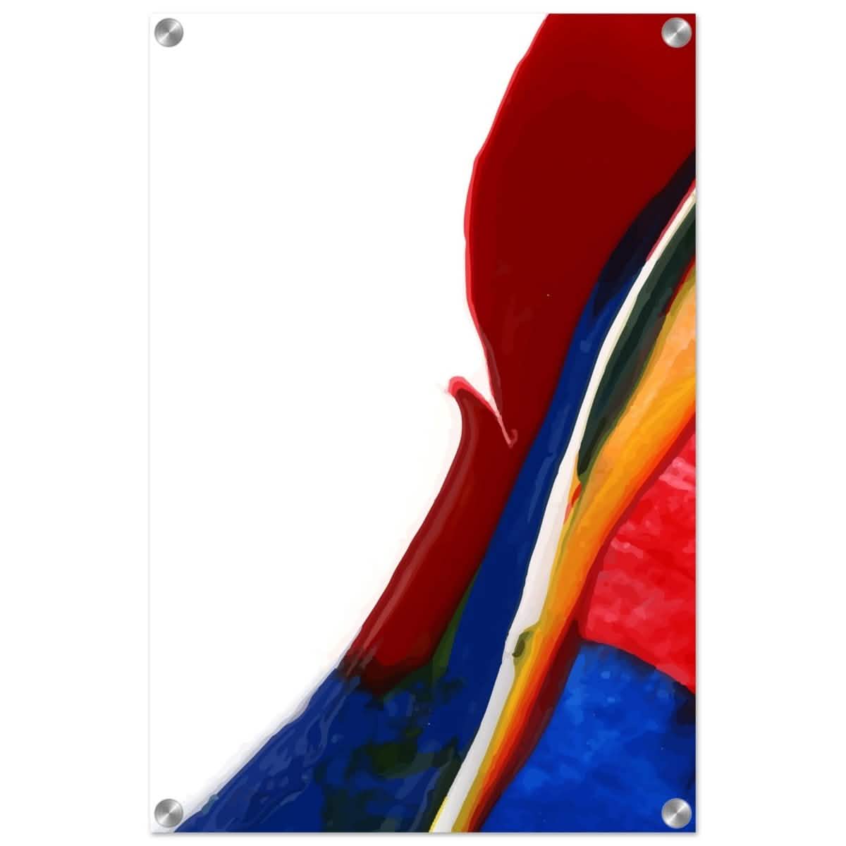 Da Vinci Abstract Art Wall art print - Acrylic Print - 40x60 cm / 16x24″ -