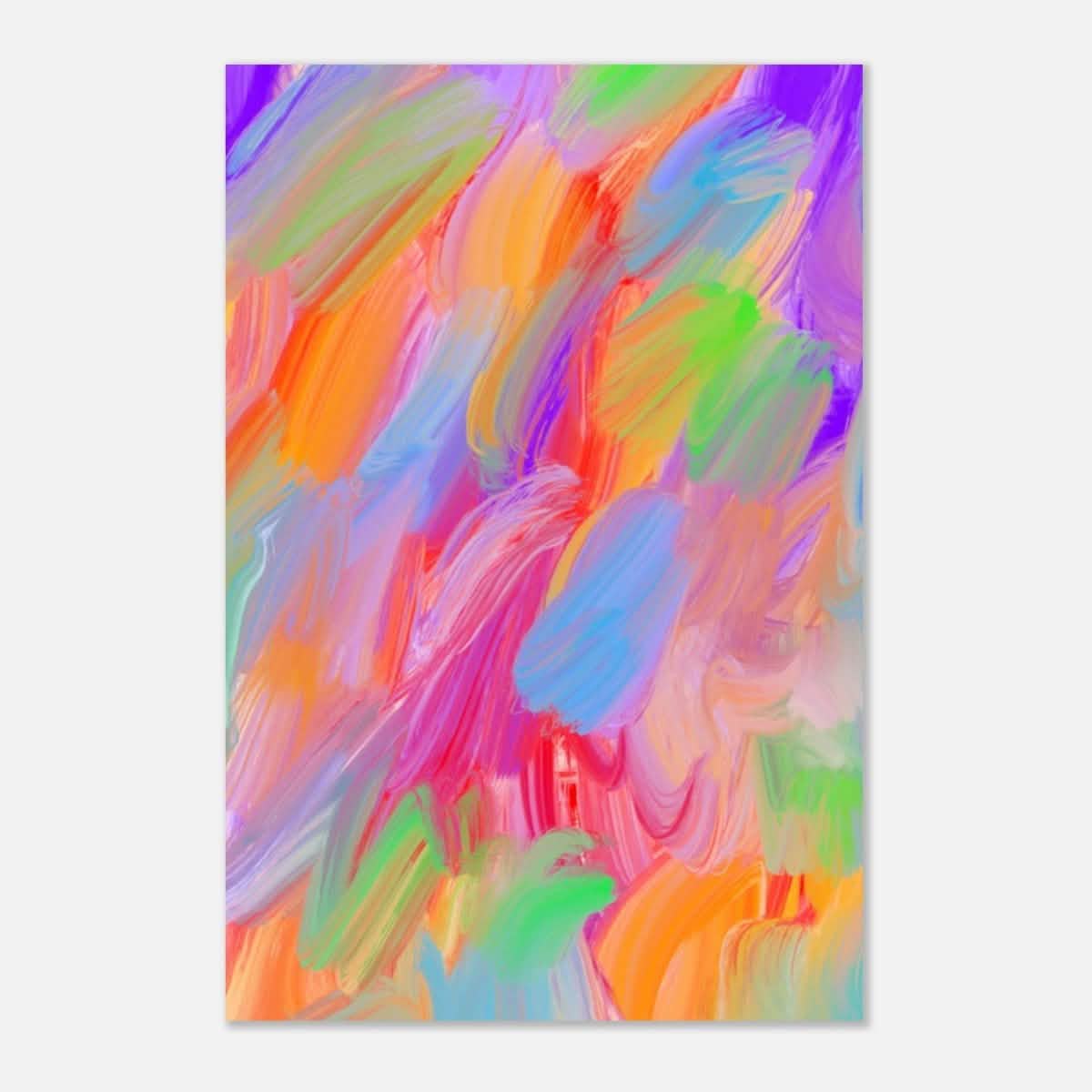 Da Vinci Abstract Art Wall art print - Aluminum Print - 50x75 cm / 20x30″ -