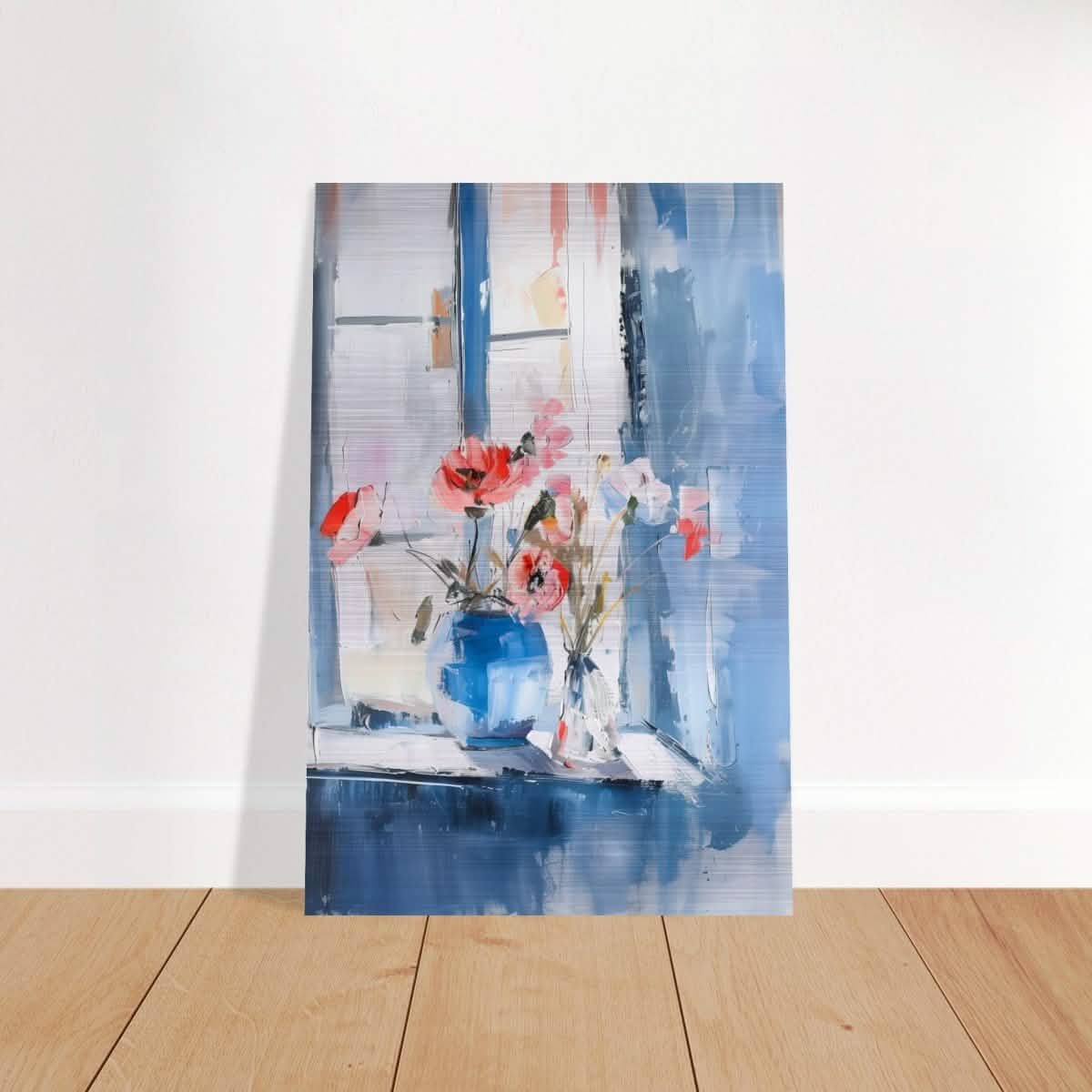 Da Vinci Abstract art wall art print - Brushed Aluminum Print - 60x90 cm / 24x36″ -