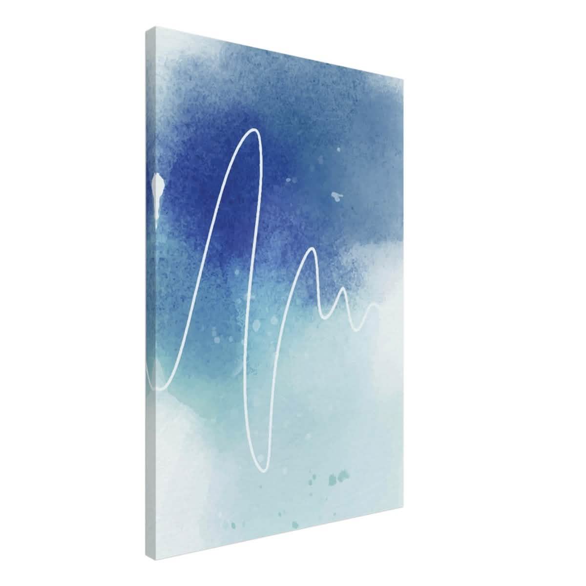 Da Vinci Abstract Art Wall art print - Canvas - 50x75 cm / 20x30″ -