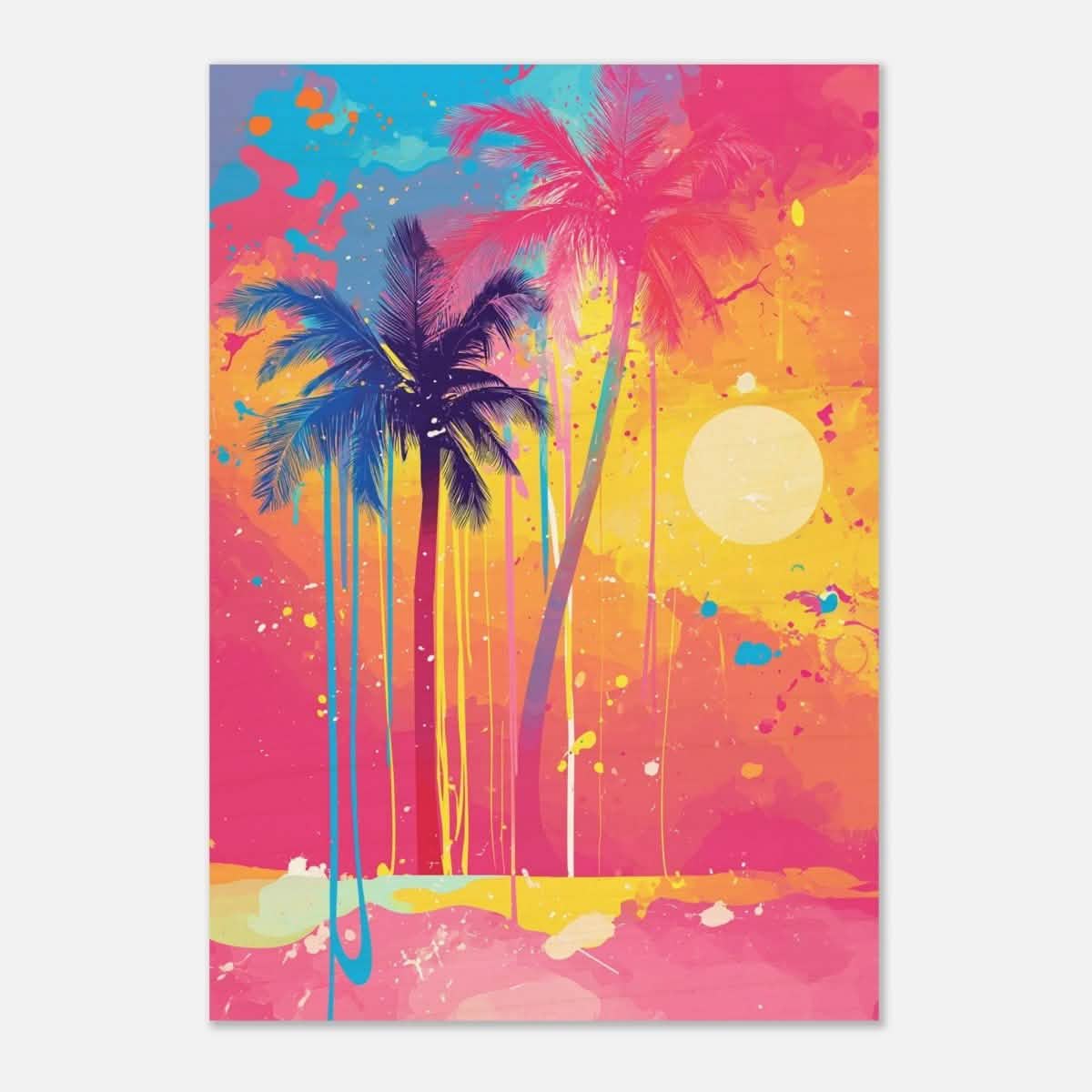 Da Vinci Abstract Art Wall art print - Wood Prints - 70x100 cm / 28x40″ -